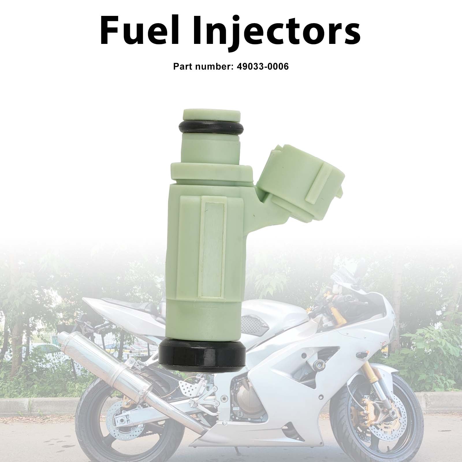 Fuel Injectors 49033-0006 For Kawasaki NINJA ZX636 ZX-6R 2004-2006