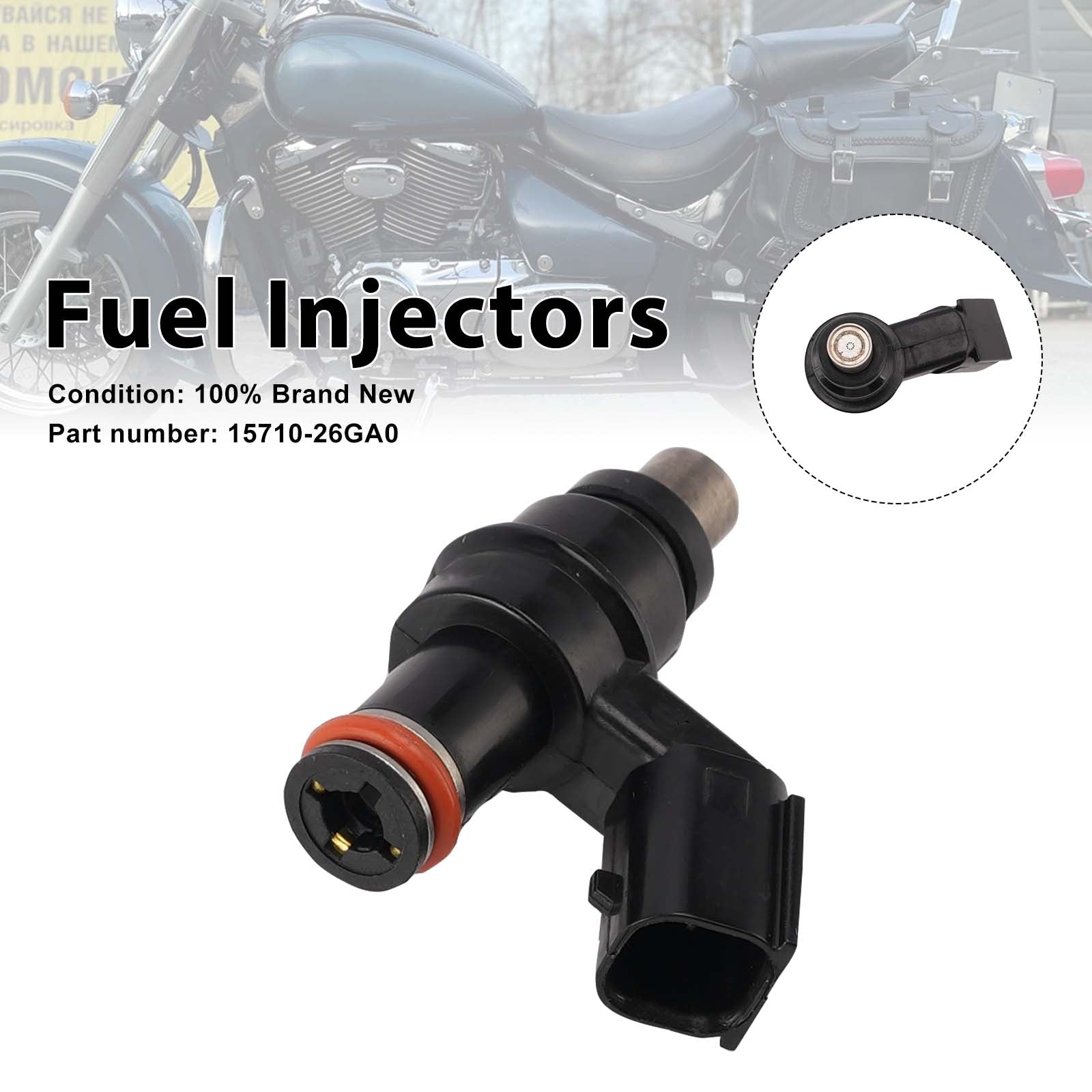 Fuel Injectors 15710-26GA0 For Suzuki BOULEVARD C50 C50T M50 2007-2012