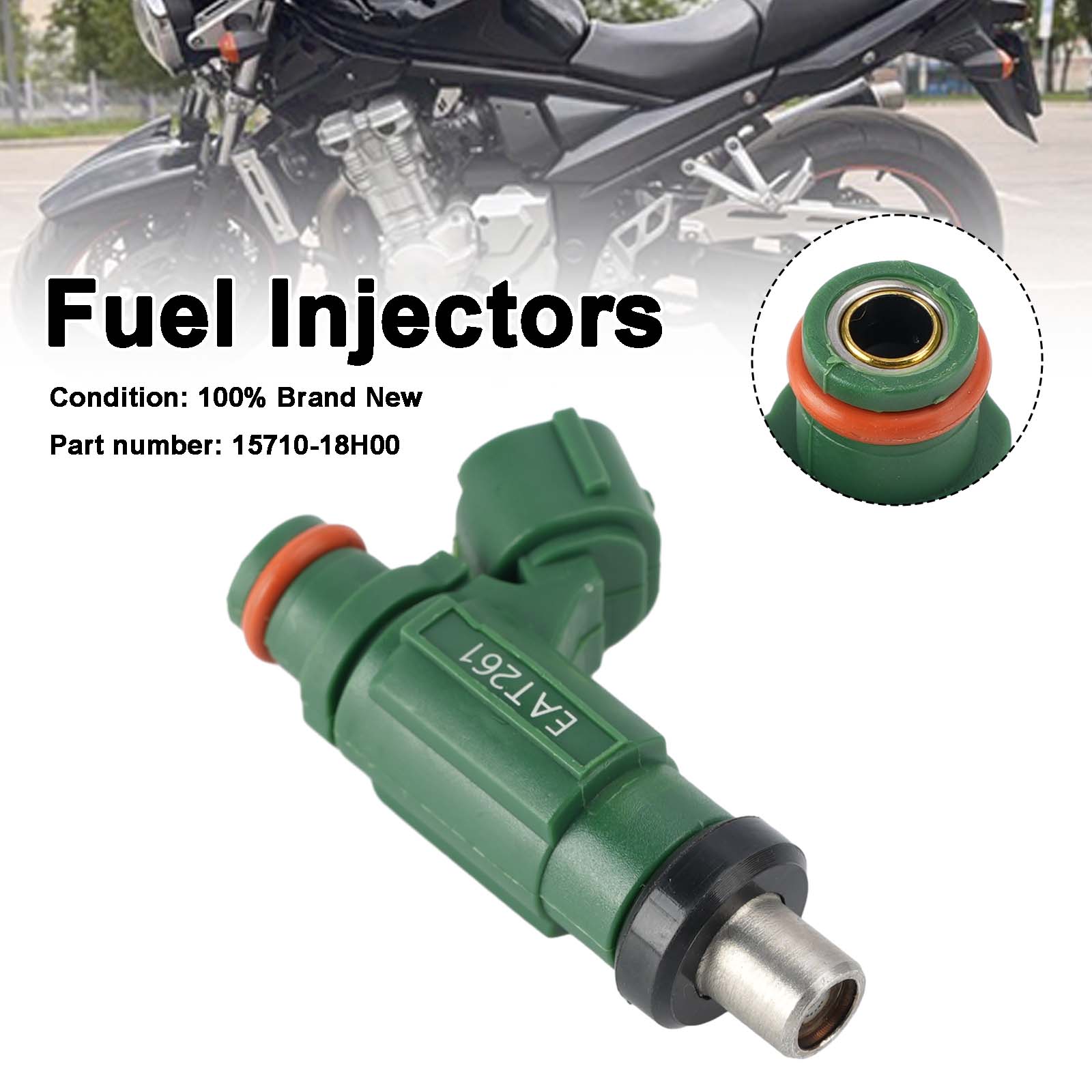 Fuel Injectors 15710-18H00 For Suzuki Bandit 1250S GSF1250SA GSX1250FA
