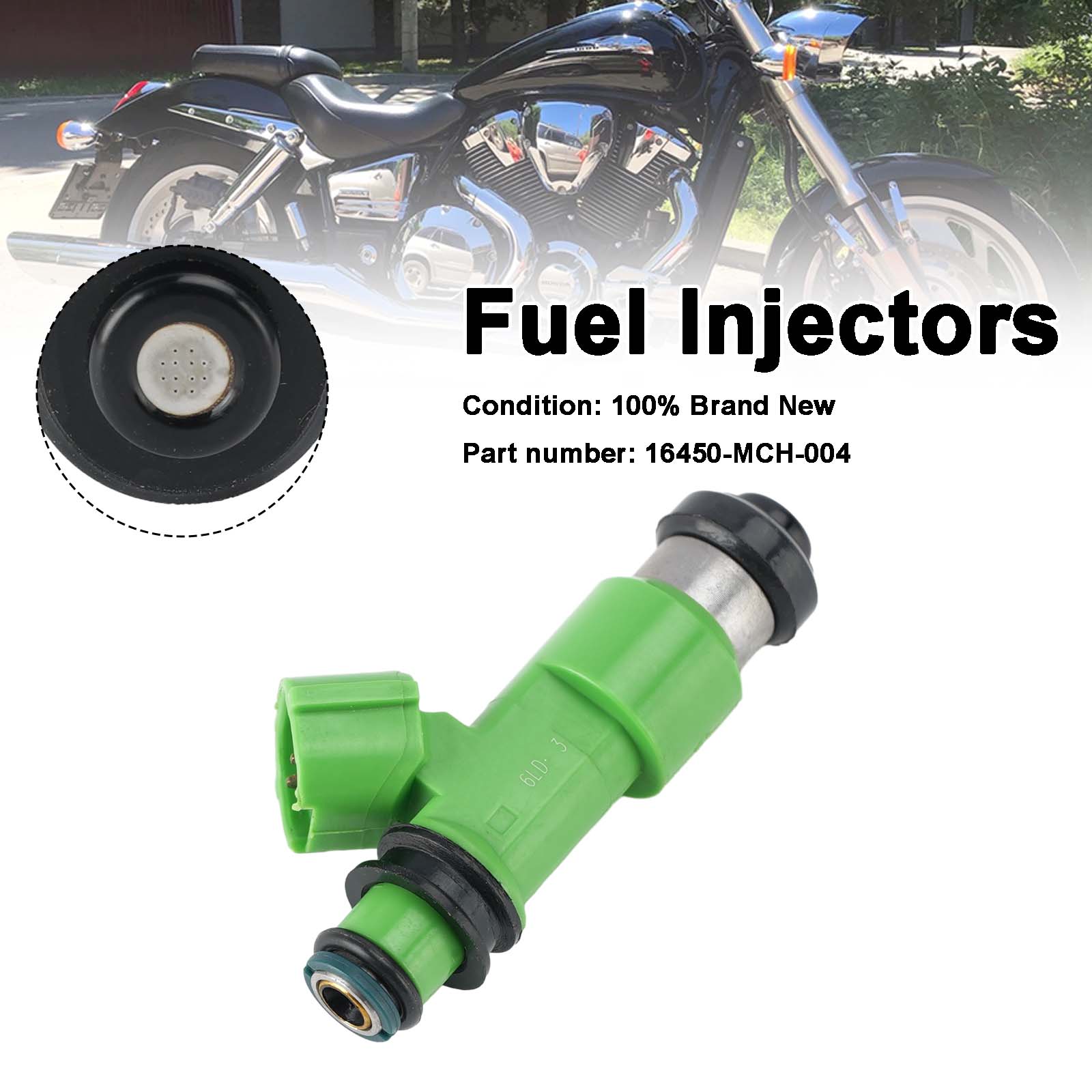 Fuel Injectors 16450-MCH-004 For Honda VTX1800 VTX1800C R S/N/F/T