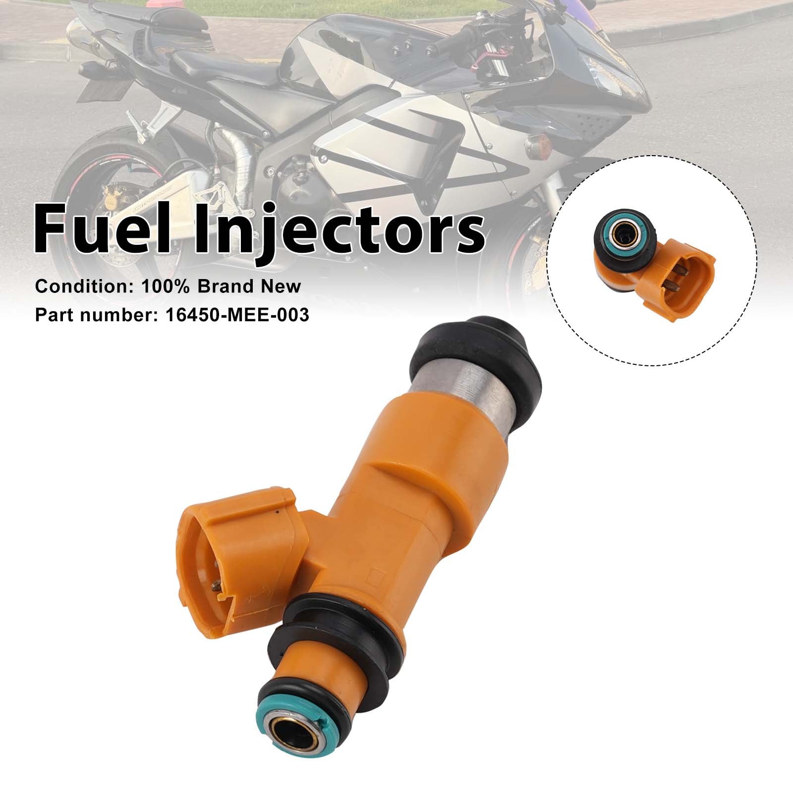 Fuel Injectors 16450-MEE-003 For Honda CBR600RR 2003-2004
