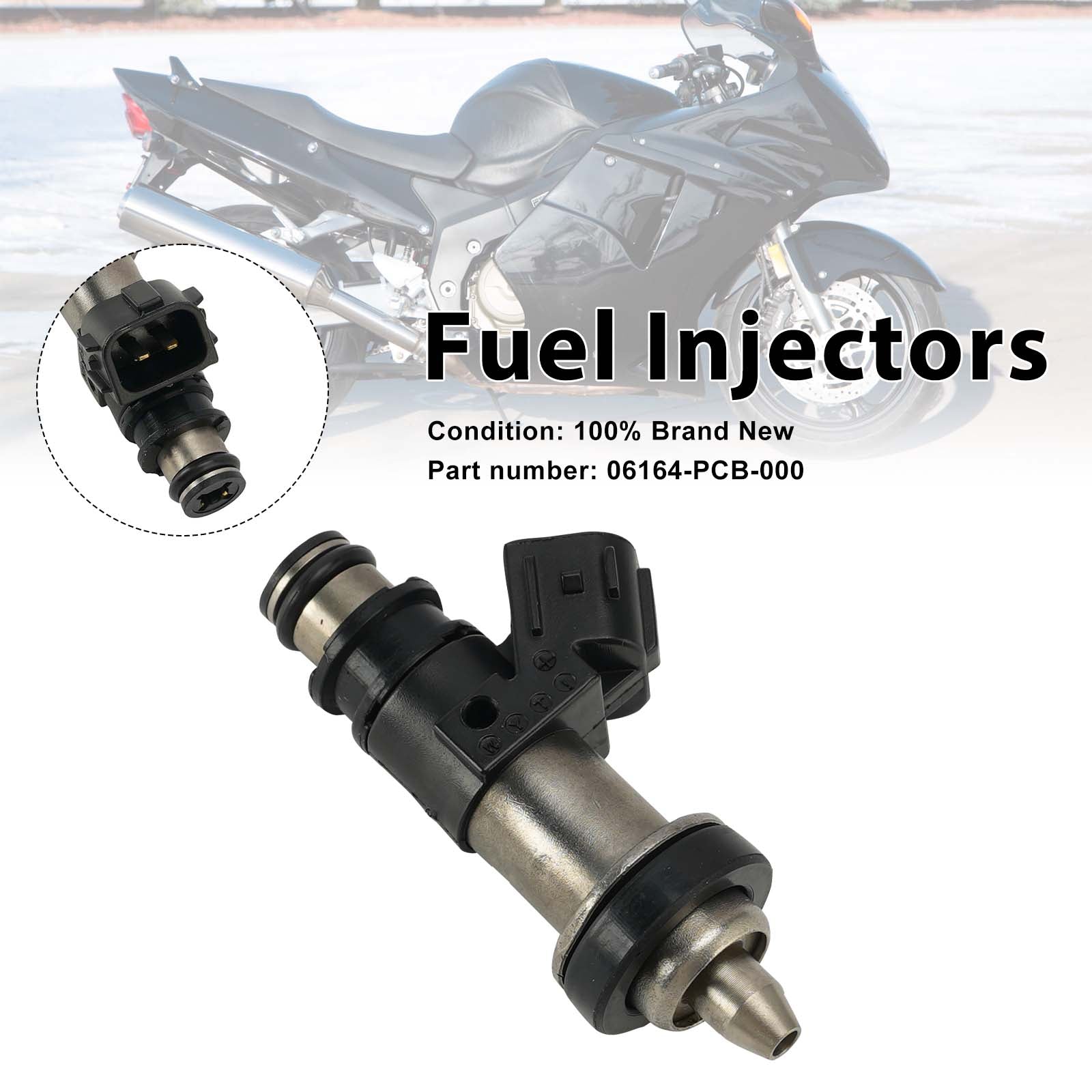 Fuel Injectors 06164-PCB-000 For Honda CBR1100XX 1999-2003