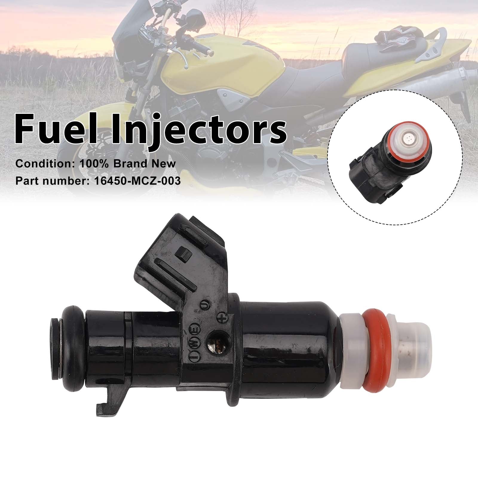 Fuel Injectors 16450-MCZ-003 For Honda CB900F 919 2002-2007