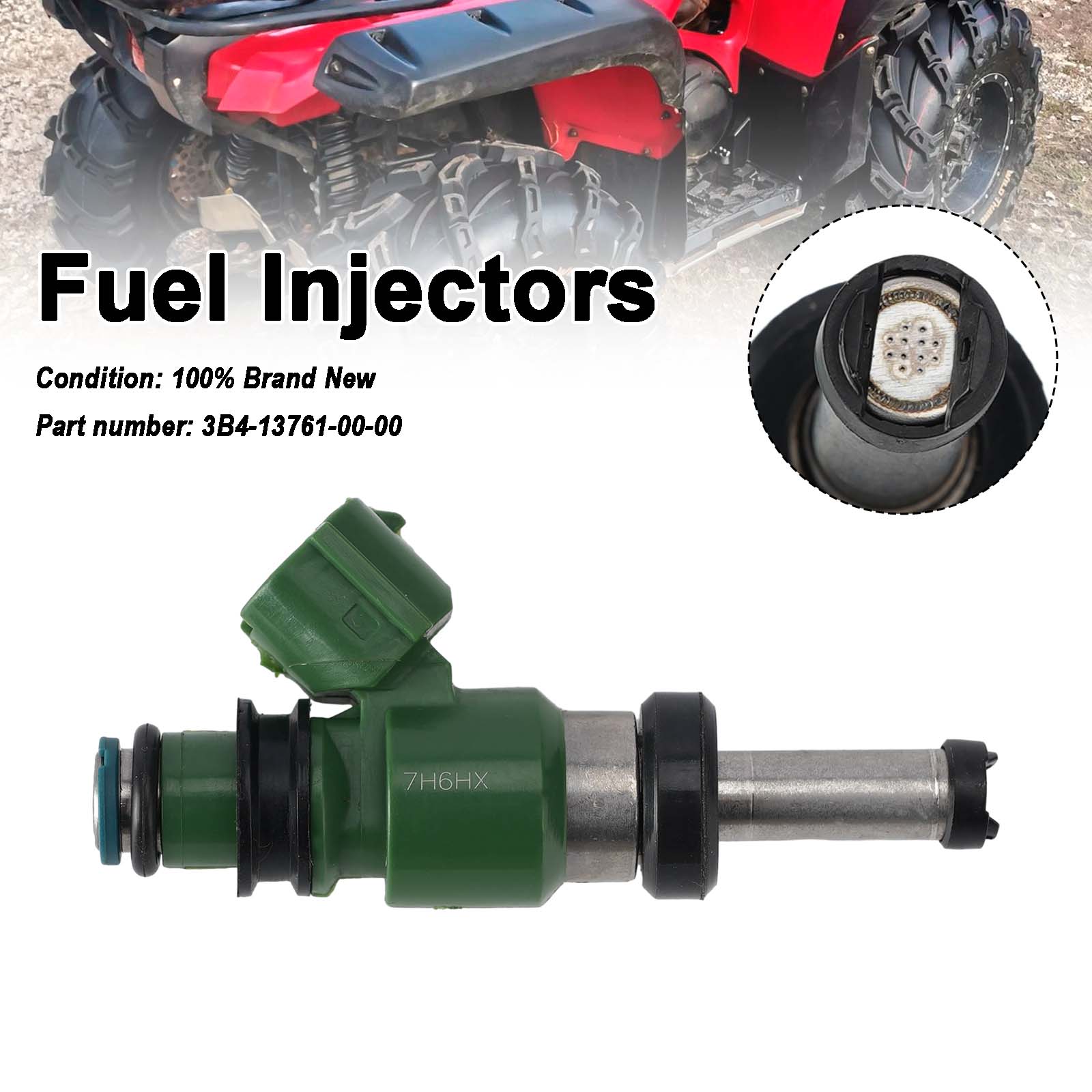 Fuel Injectors 3B4-13761-00-00 For Yamaha WR450F YZ450F YZ 450 FX 2011-2021