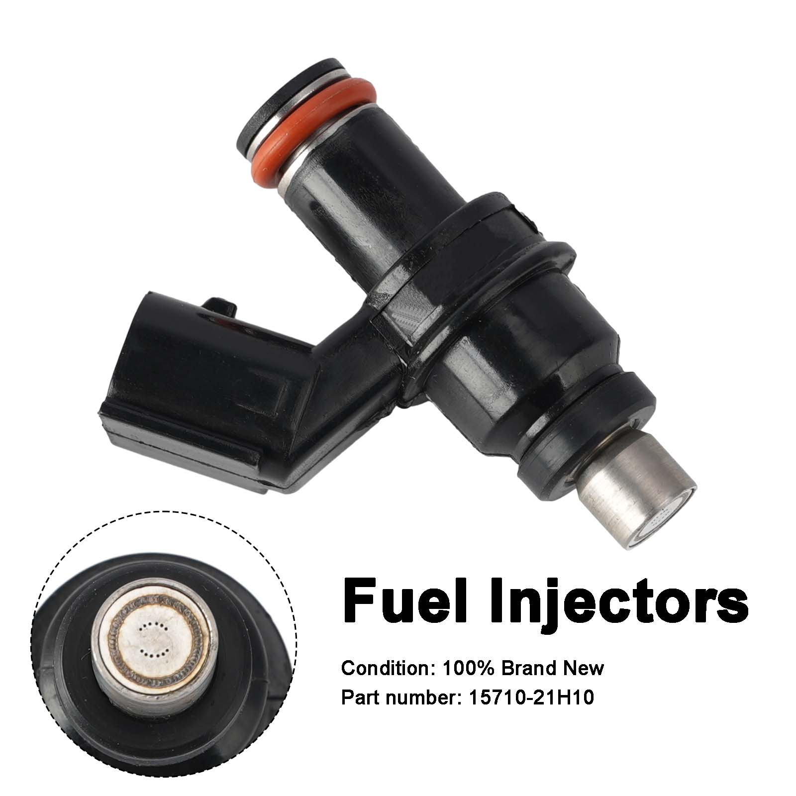 Fuel Injectors 15710-21H10 For Suzuki King Quad 400 LTA400 LTF400 14-24