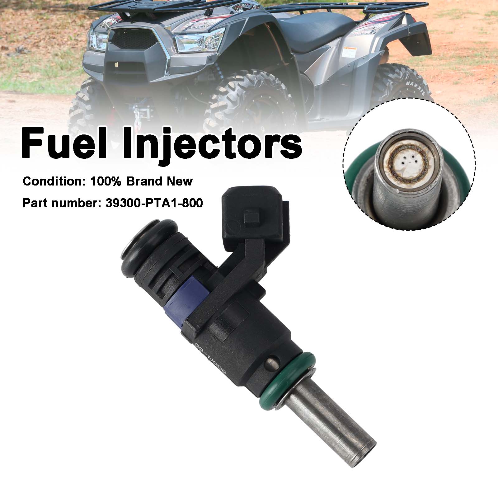 Fuel Injectors 39300-PTA1-800 For Kymco Maxxer 450i MXU 450 500 UXV 500