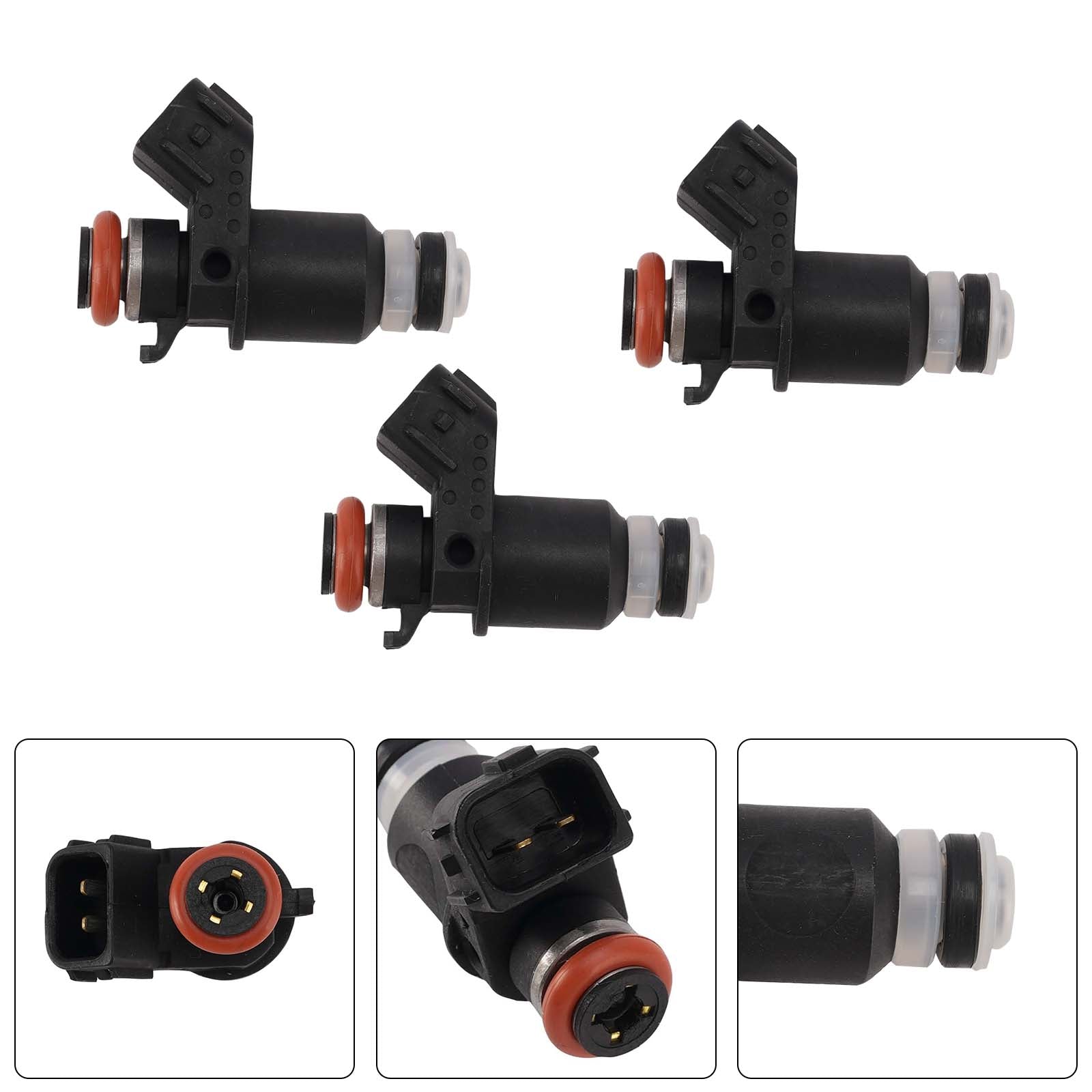 3PC Fuel Injectors T1240465 For Speed Triple 1050 2005-2015