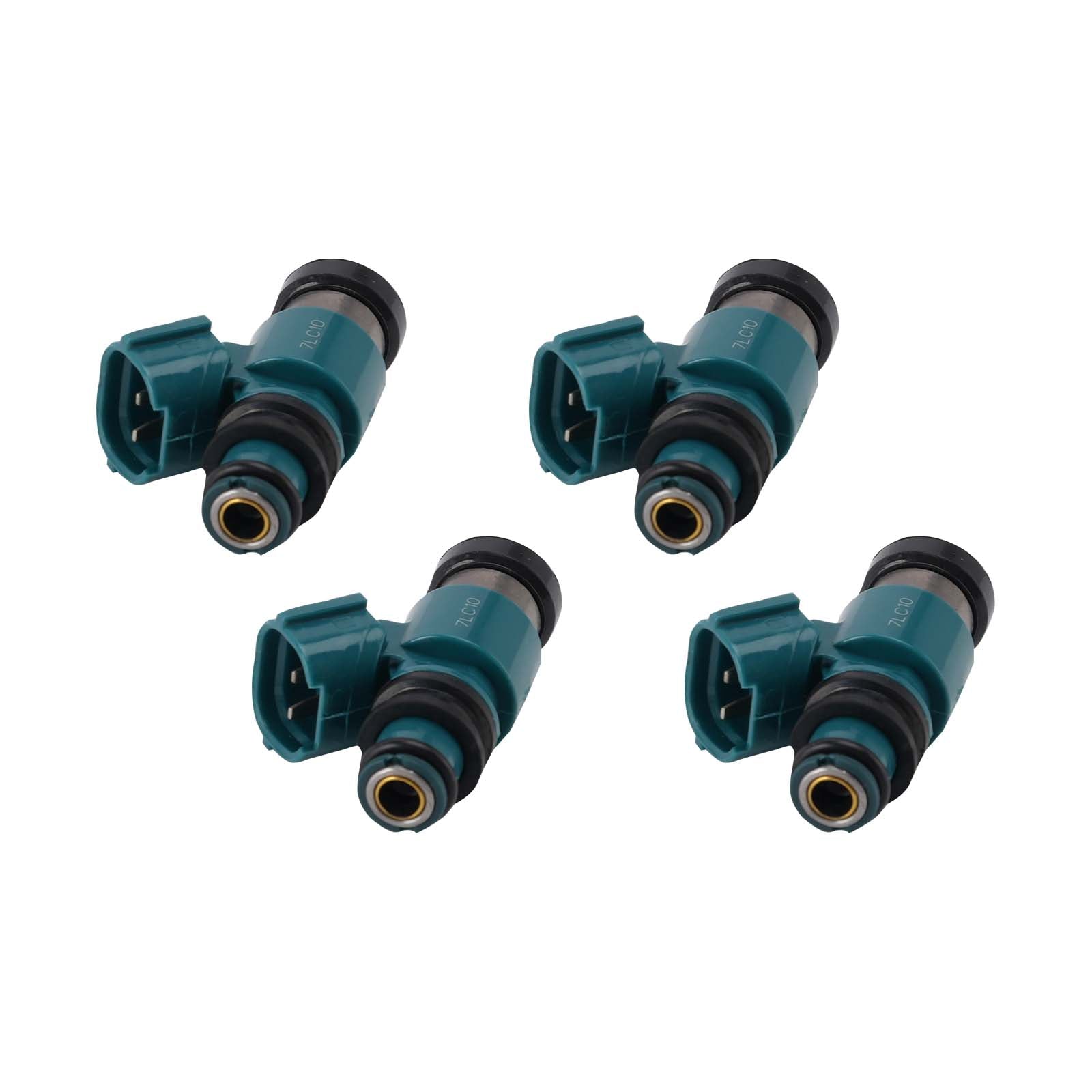 4PC Fuel Injectors 2C0-13761-10-00 For Yamaha YZF R6 06-07 TMAX 15-16