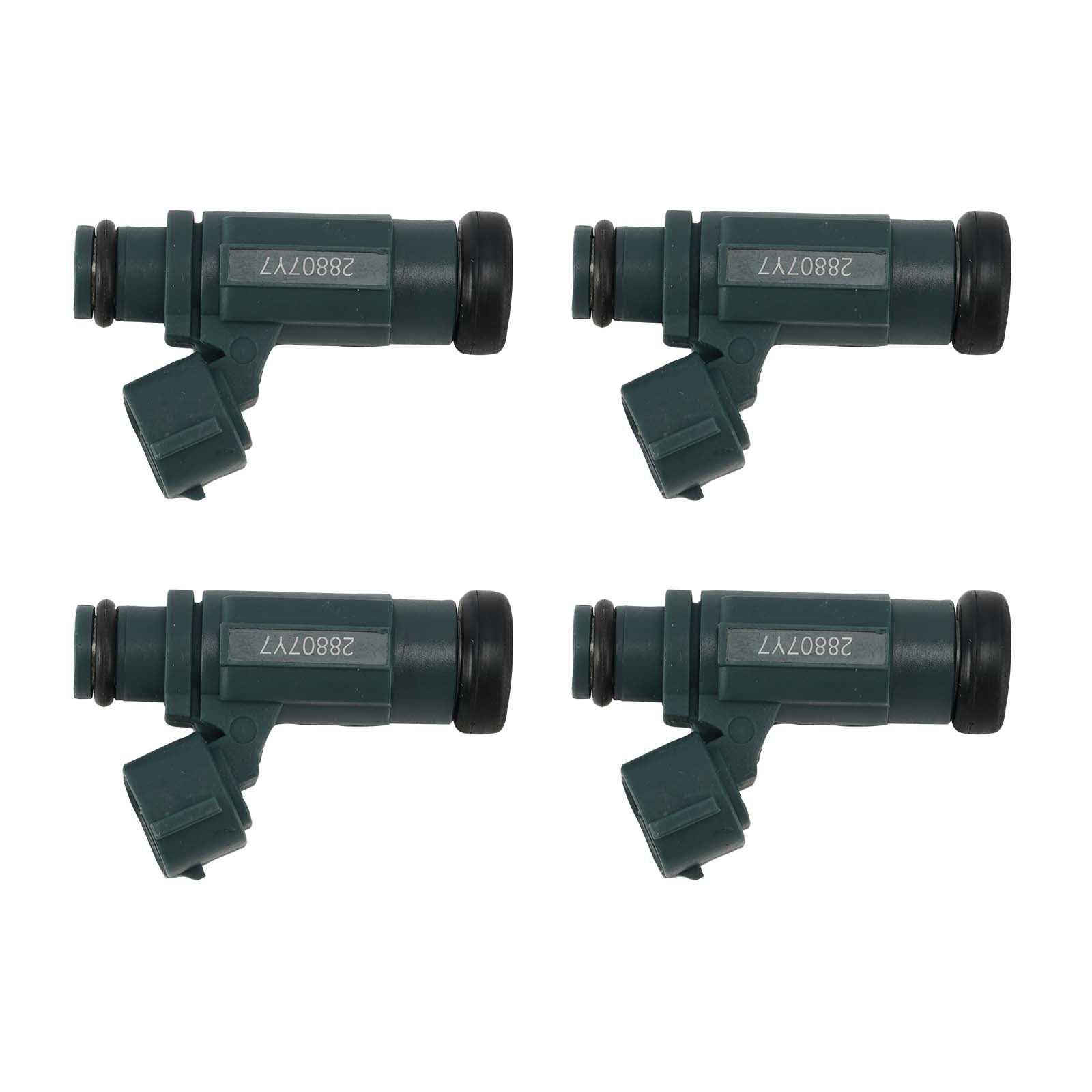 4PC Fuel Injectors 49033-0013 For Kawasaki Ninja ZX600 ZX6R Z750 2007-2012