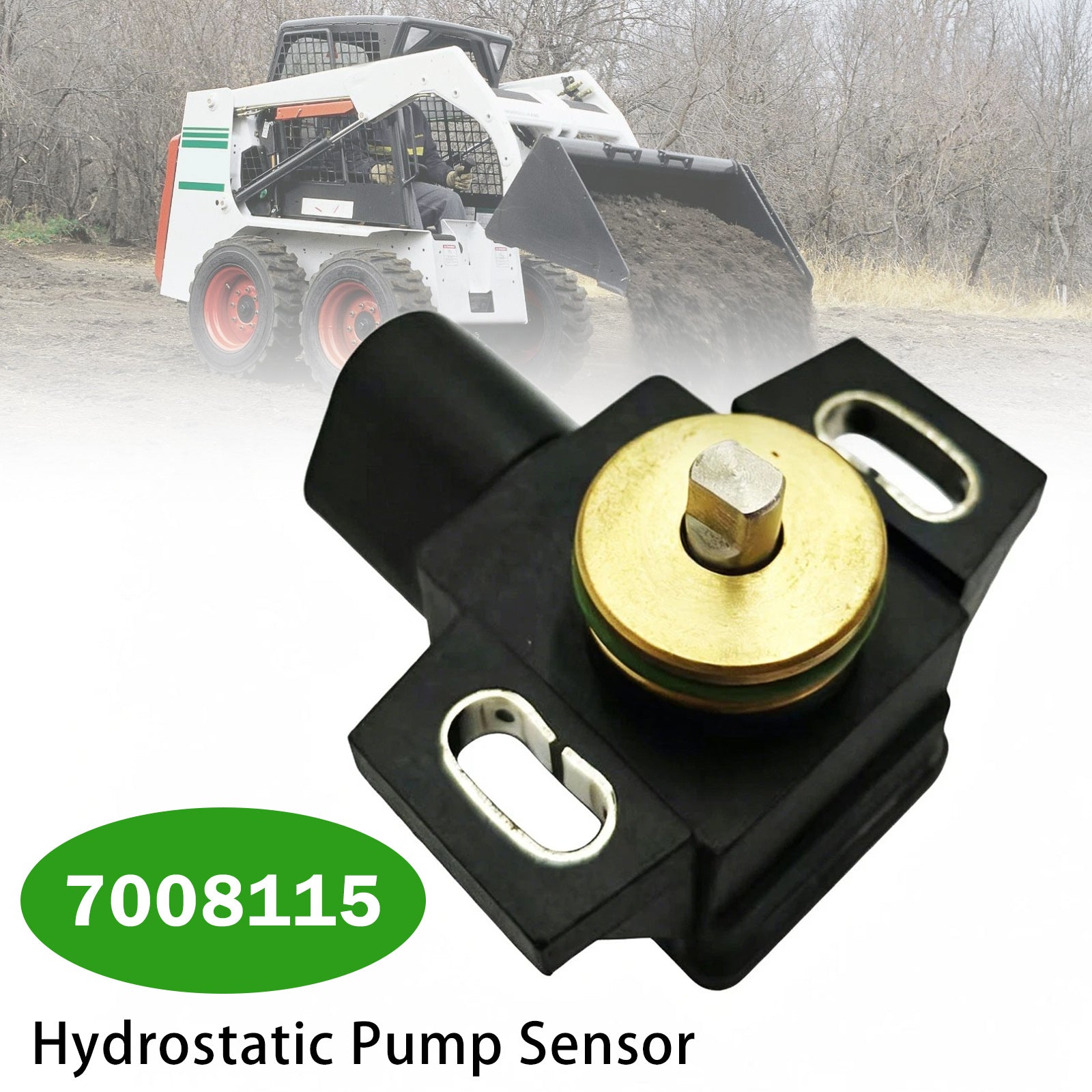 7008115 For Bobcat Hydrostatic Pump Sensor SJC Skid Steer Track Loader