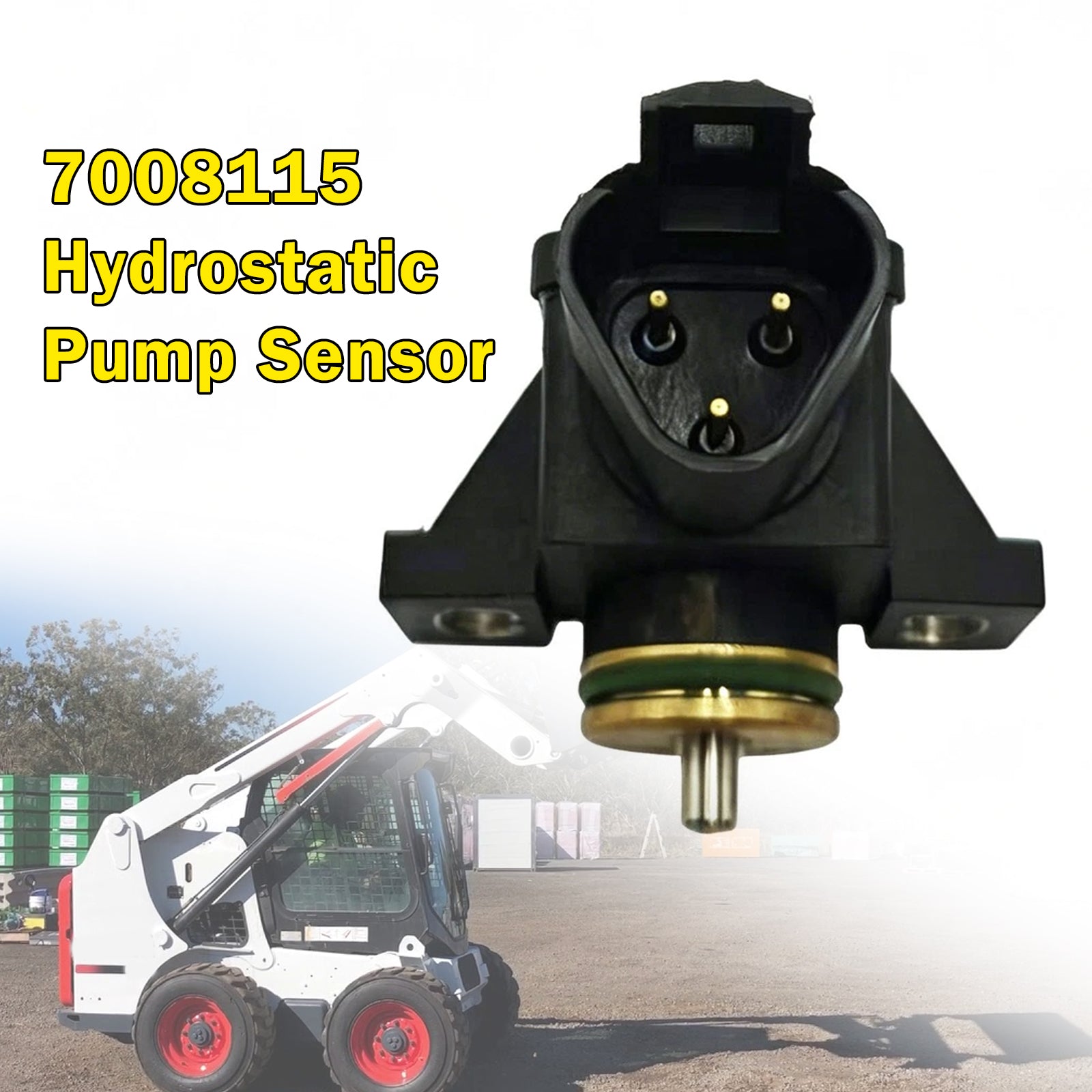 7008115 For Bobcat Hydrostatic Pump Sensor SJC Skid Steer Track Loader