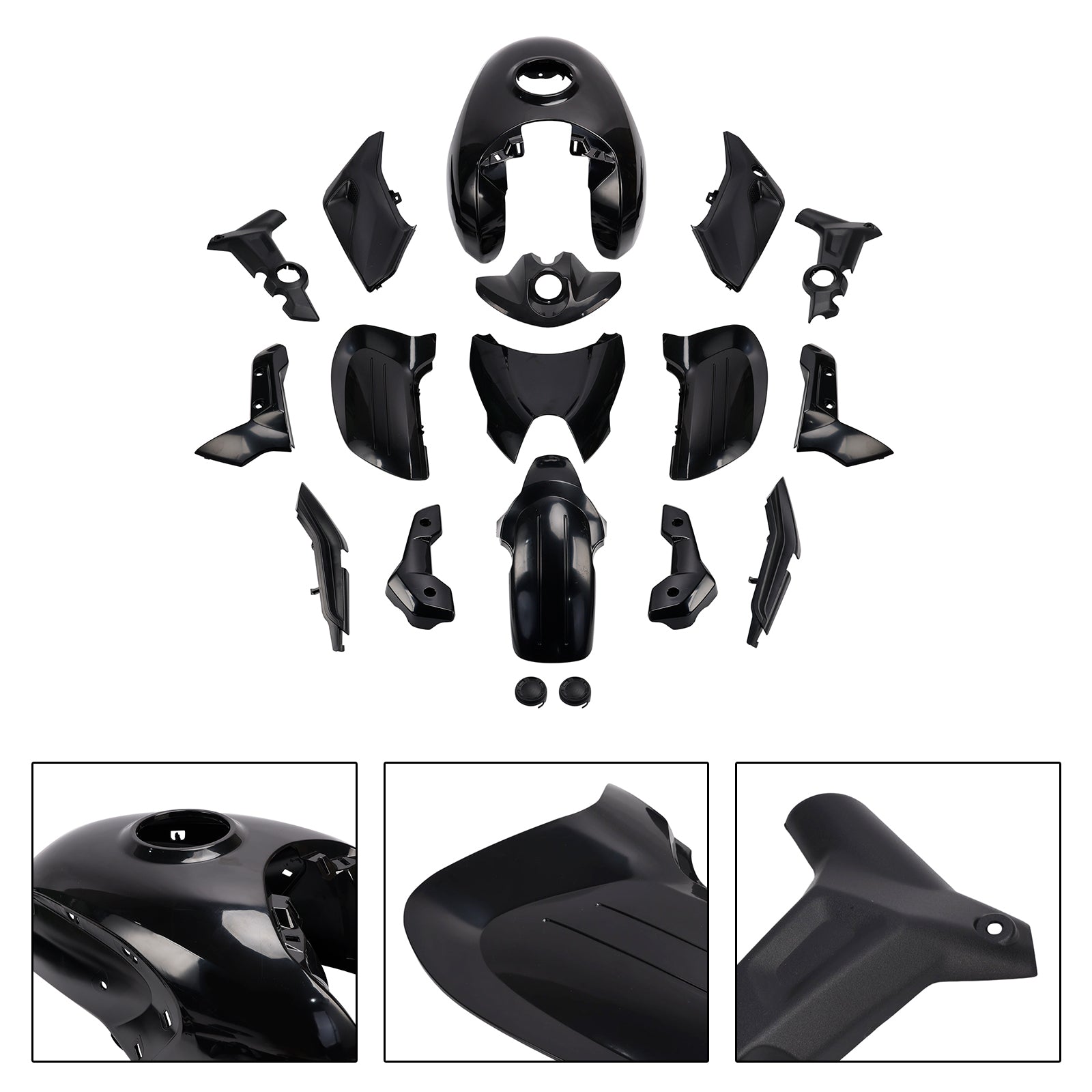 Bodywork Fairing Injection Unpainted For Trident 660 2022-2025