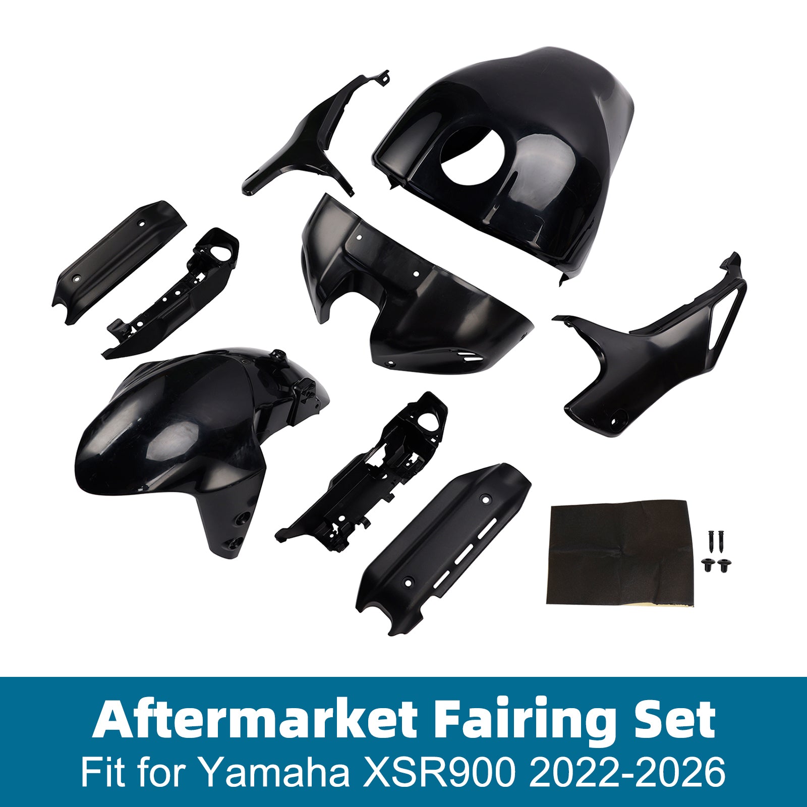 Bodywork Fairing Injection Unpainted For Yamaha XSR900 2022-2026