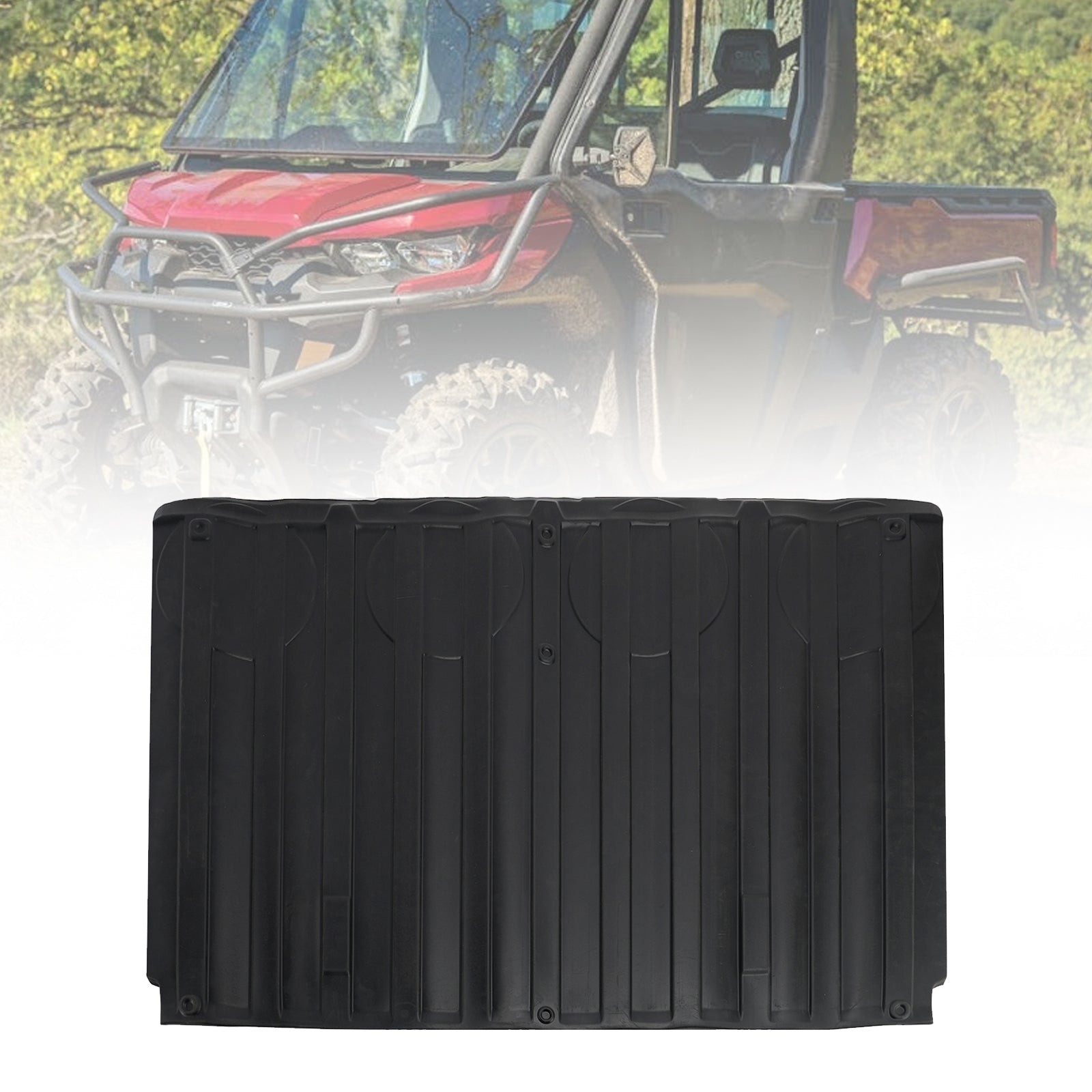 Utv Rubber Cargo Bed Mat Liner For Can-Am Defender Hd5 Hd7 Hd8 Hd10 2016-2026