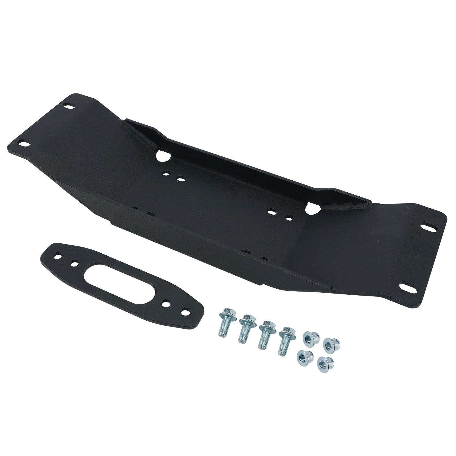 Winch Mount Plate Bracket Kit For Polaris Ranger Midsize Sp 570/ Crew 2022-2025