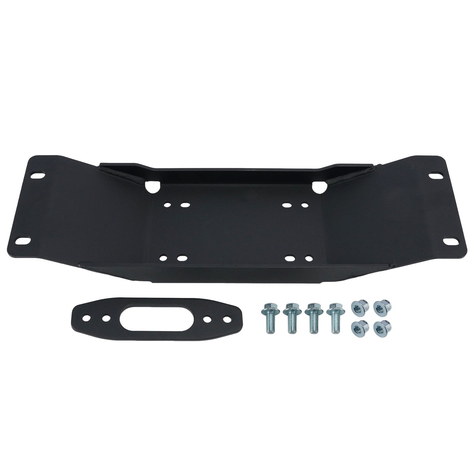 Winch Mount Plate Bracket Kit For Polaris Ranger Midsize Sp 570/ Crew 2022-2025