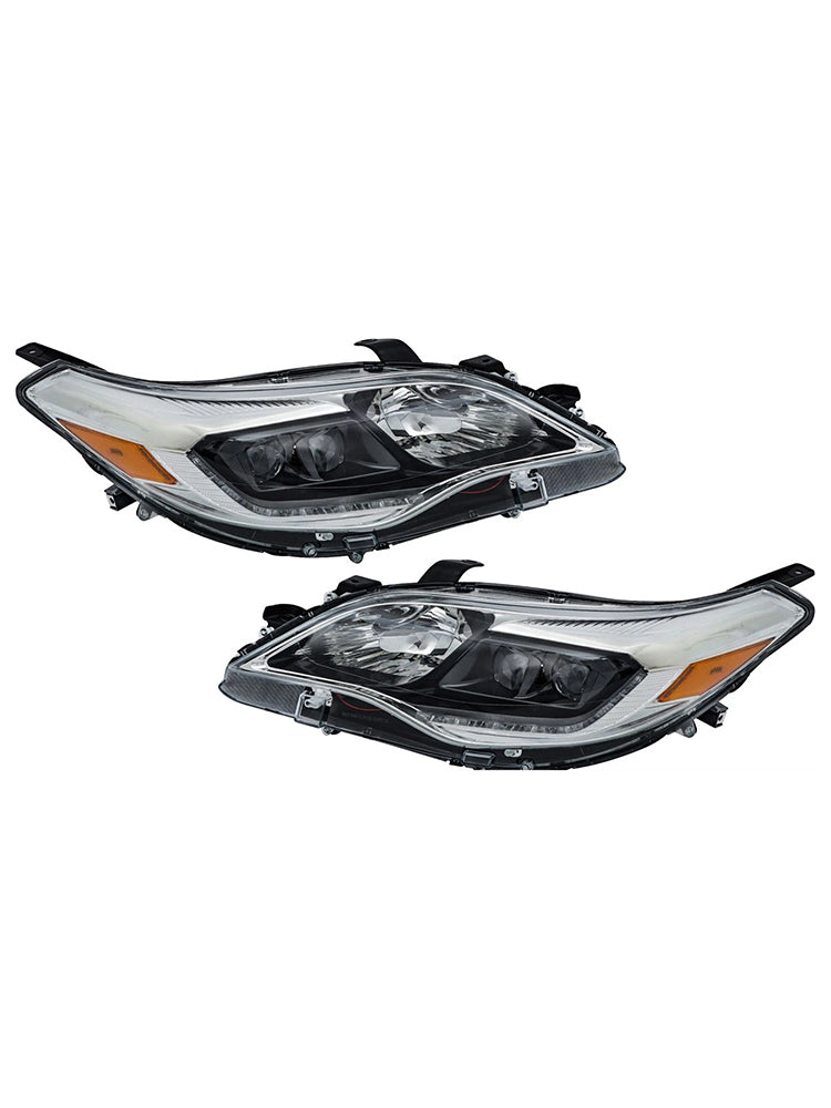 Left+Right Xenon/HID Head Light 8118507130 8114507130 For Toyota Avalon 13-2015