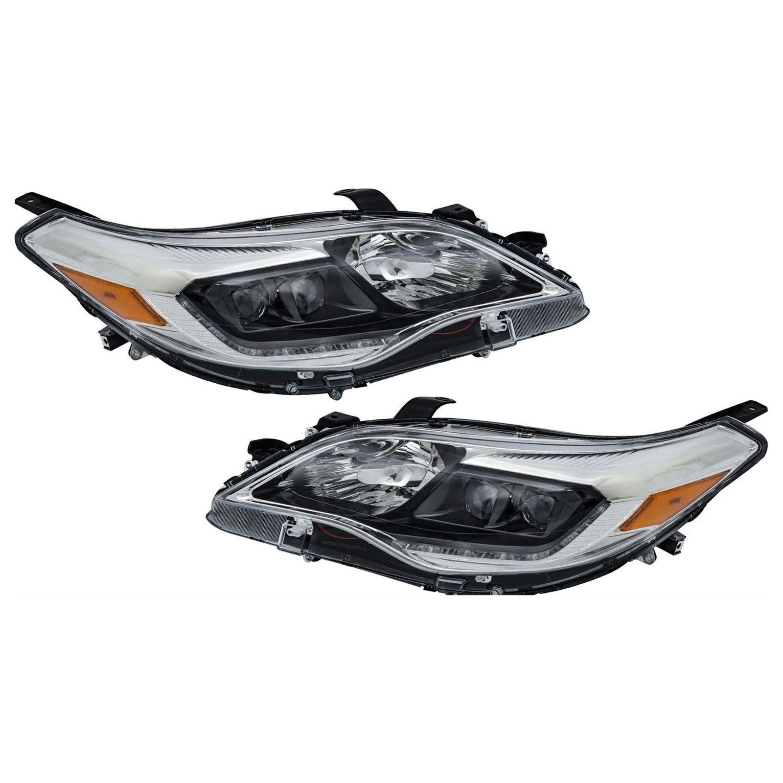 Left+Right Xenon/HID Head Light 8118507130 8114507130 For Toyota Avalon 13-2015
