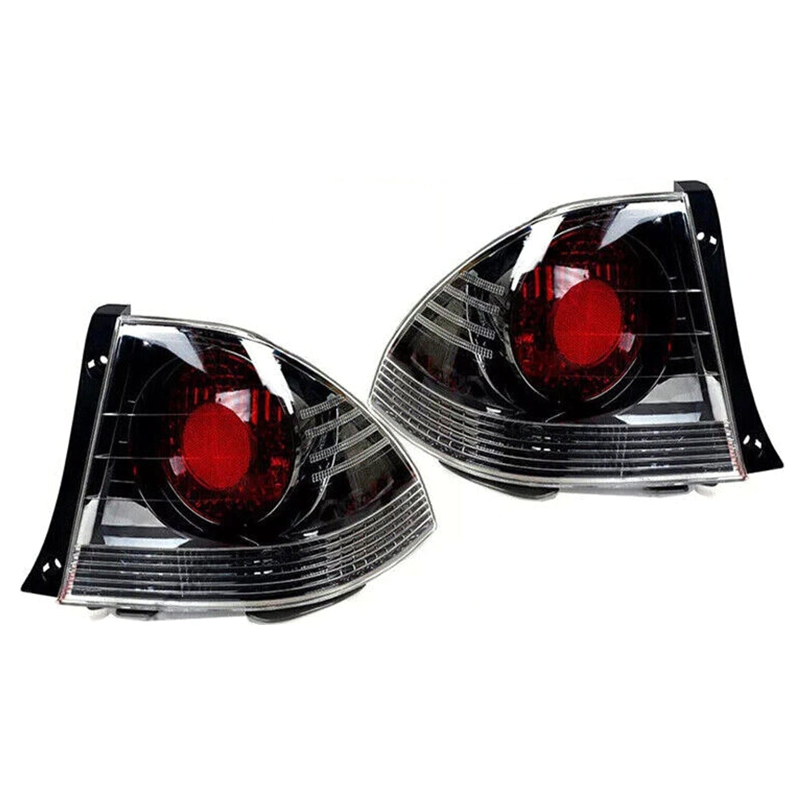 Left+Right Rear Tail Light Brake Lamp Without Bulb For LEXUS IS200 2000-2004
