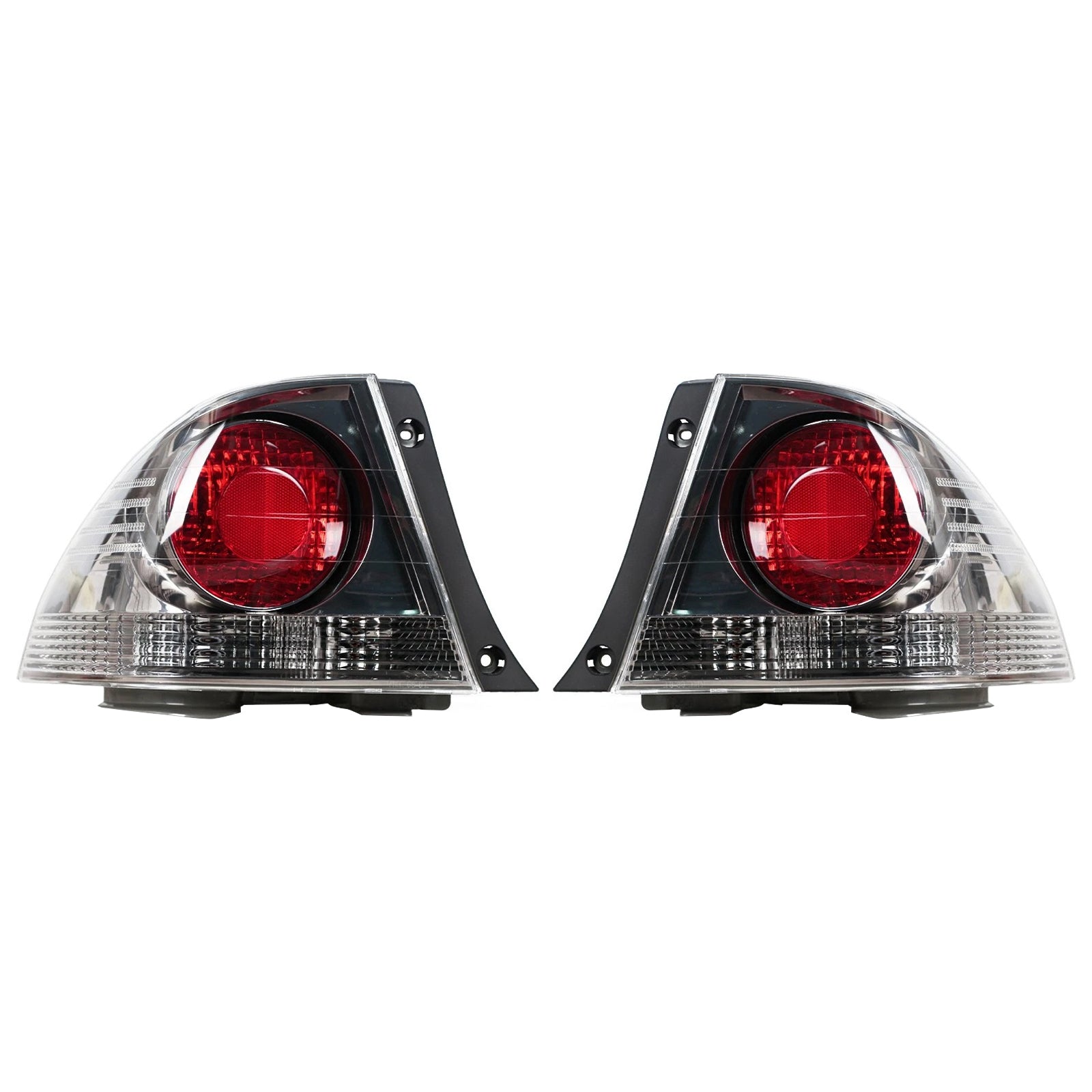 Left+Right Rear Tail Light Brake Lamp Without Bulb For LEXUS IS200 2000-2004
