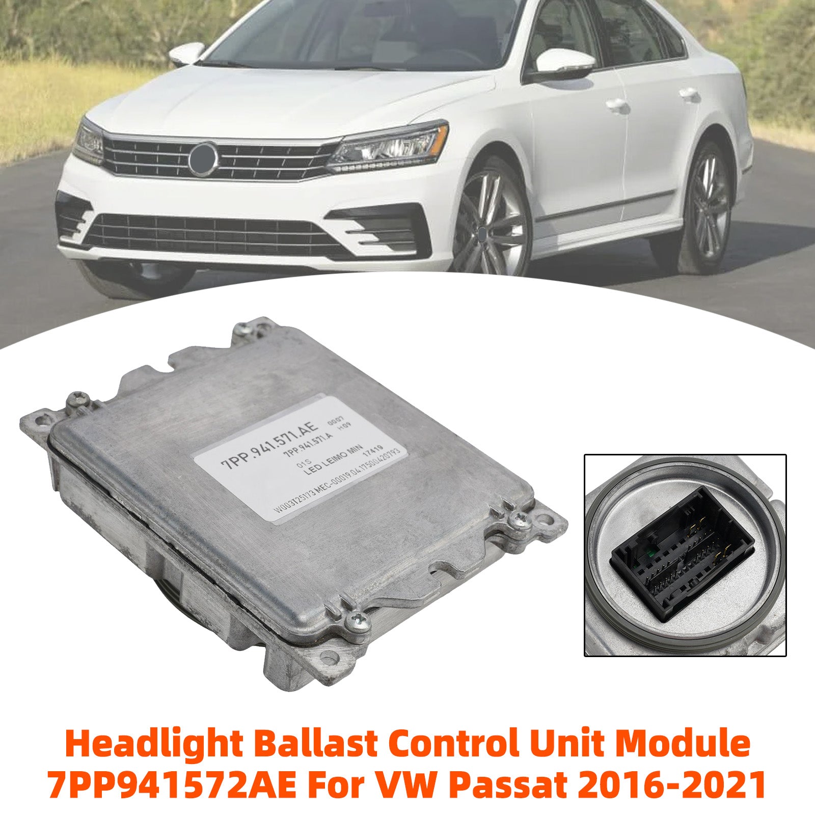 Headlight Ballast Control Unit Module 7PP941572AE For VW Passat 2016-2021