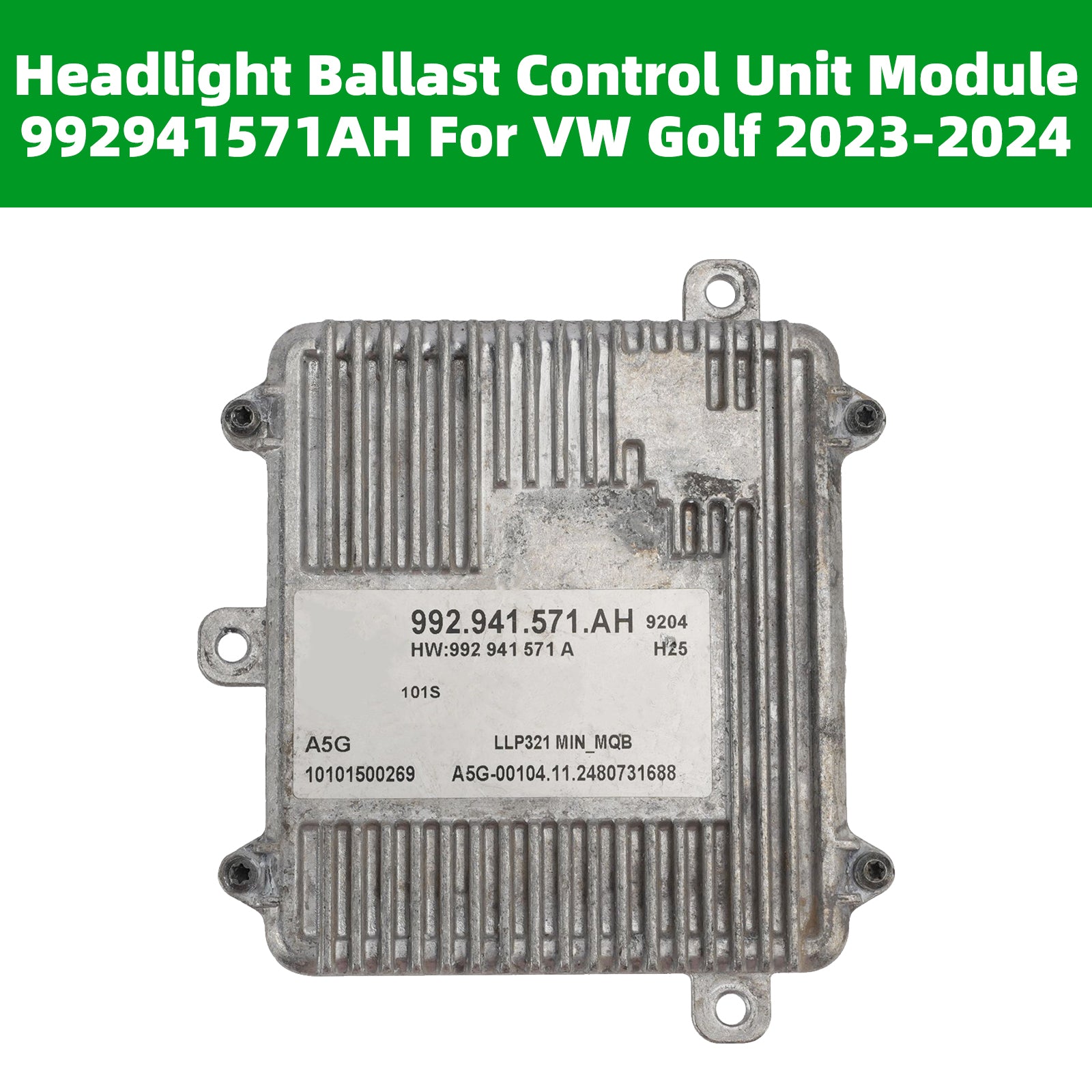 Headlight Ballast Control Unit Module 992941571AH For VW Golf 2023-2024