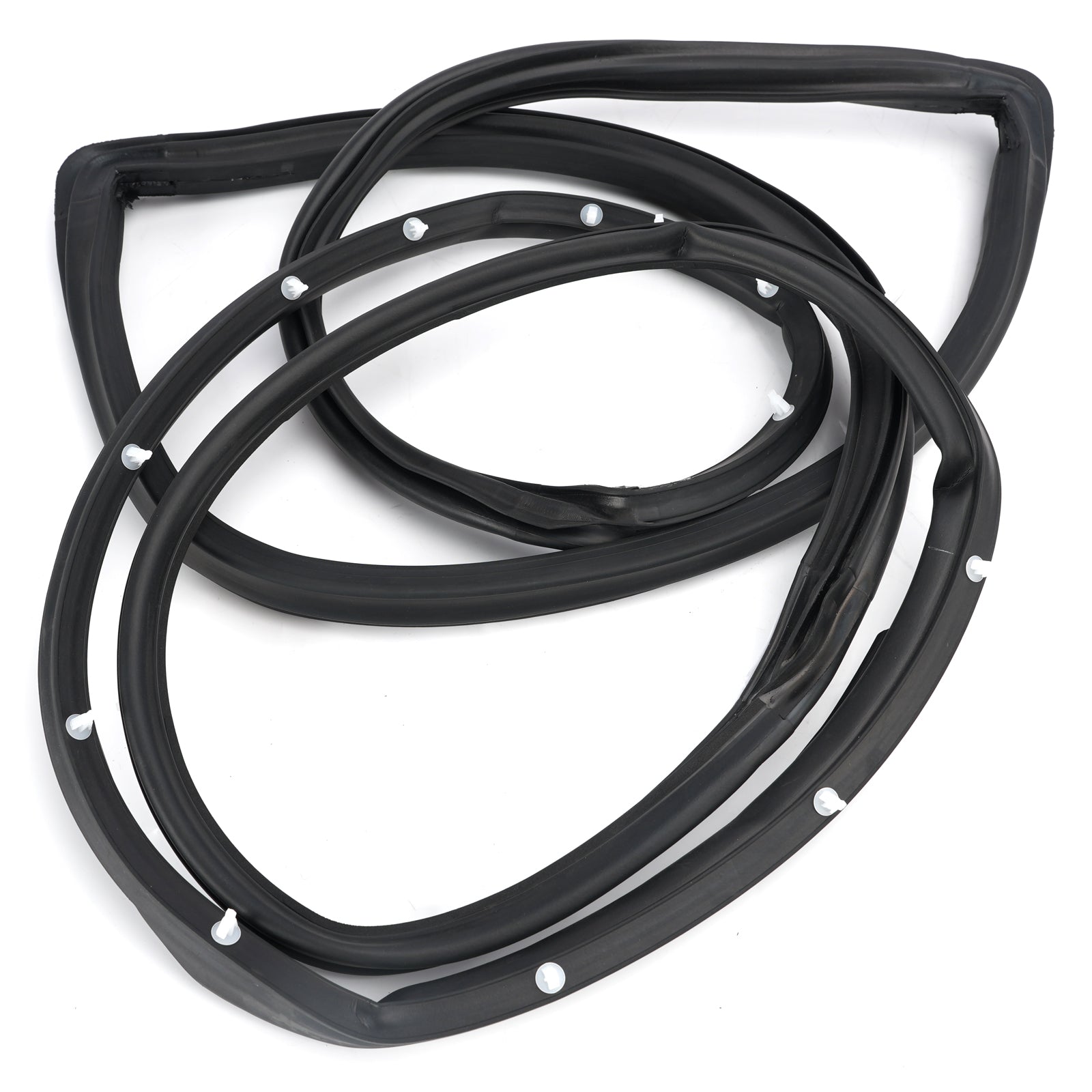 4Pcs Door Weatherstrip For Toyota Land Cruiser Fj80 Fzj80 Hzj81 Hdj80 1990-1998
