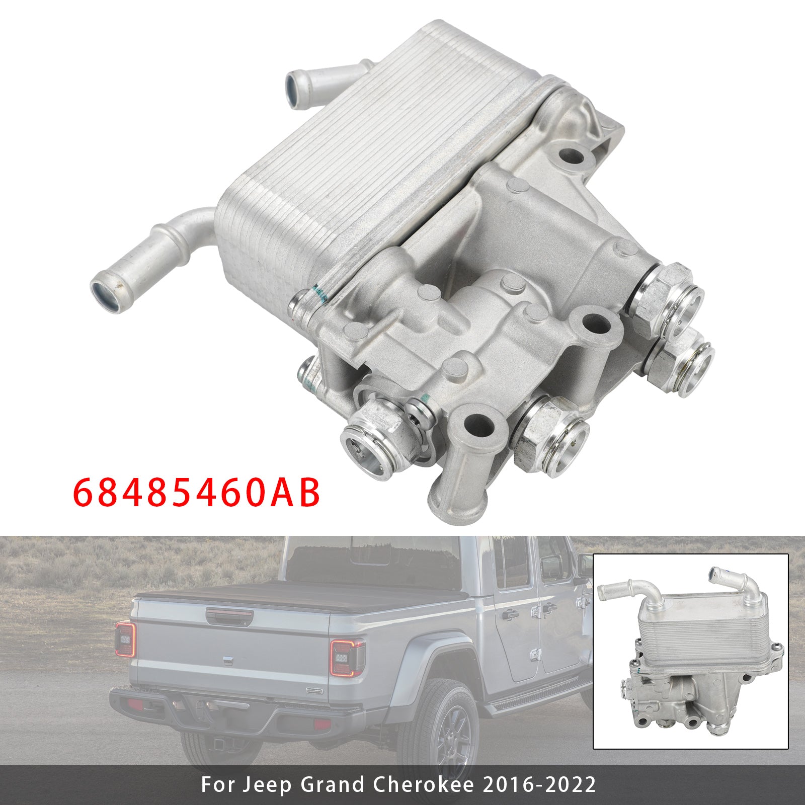 68485460AB Transmission Heater For Jeep Gladiator Dodge Durango 3.6L 2021-2025
