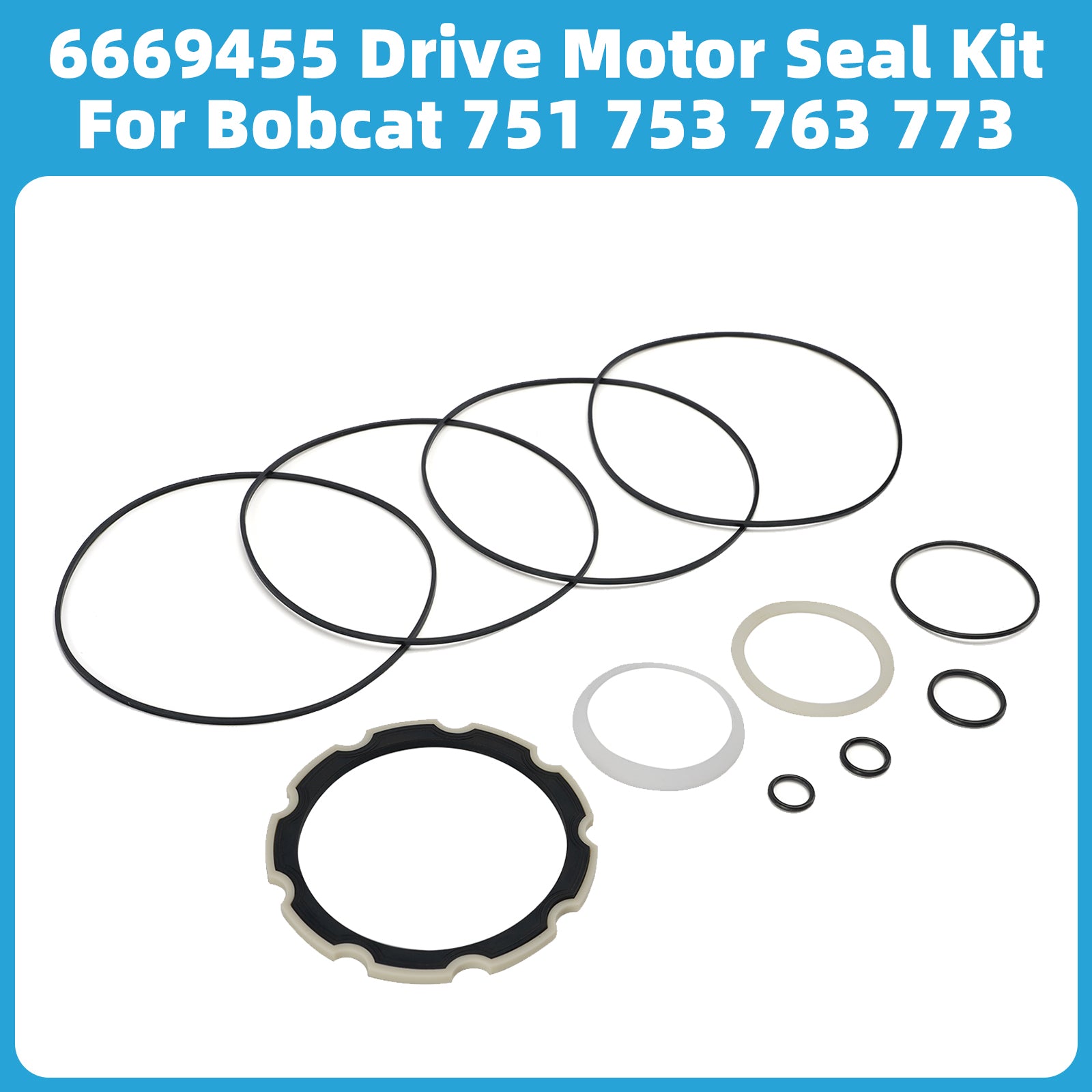 6669455 Drive Motor Seal Kit For Bobcat 751 753 763 773 S130 S150 S160 S175