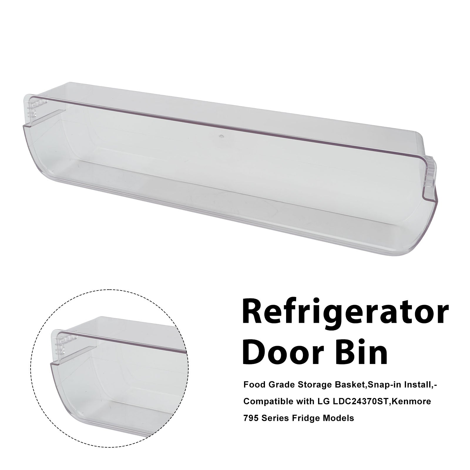 MAN62749601 Refrigerator Door Rack replacement for LG ?? Kenmore Fridges