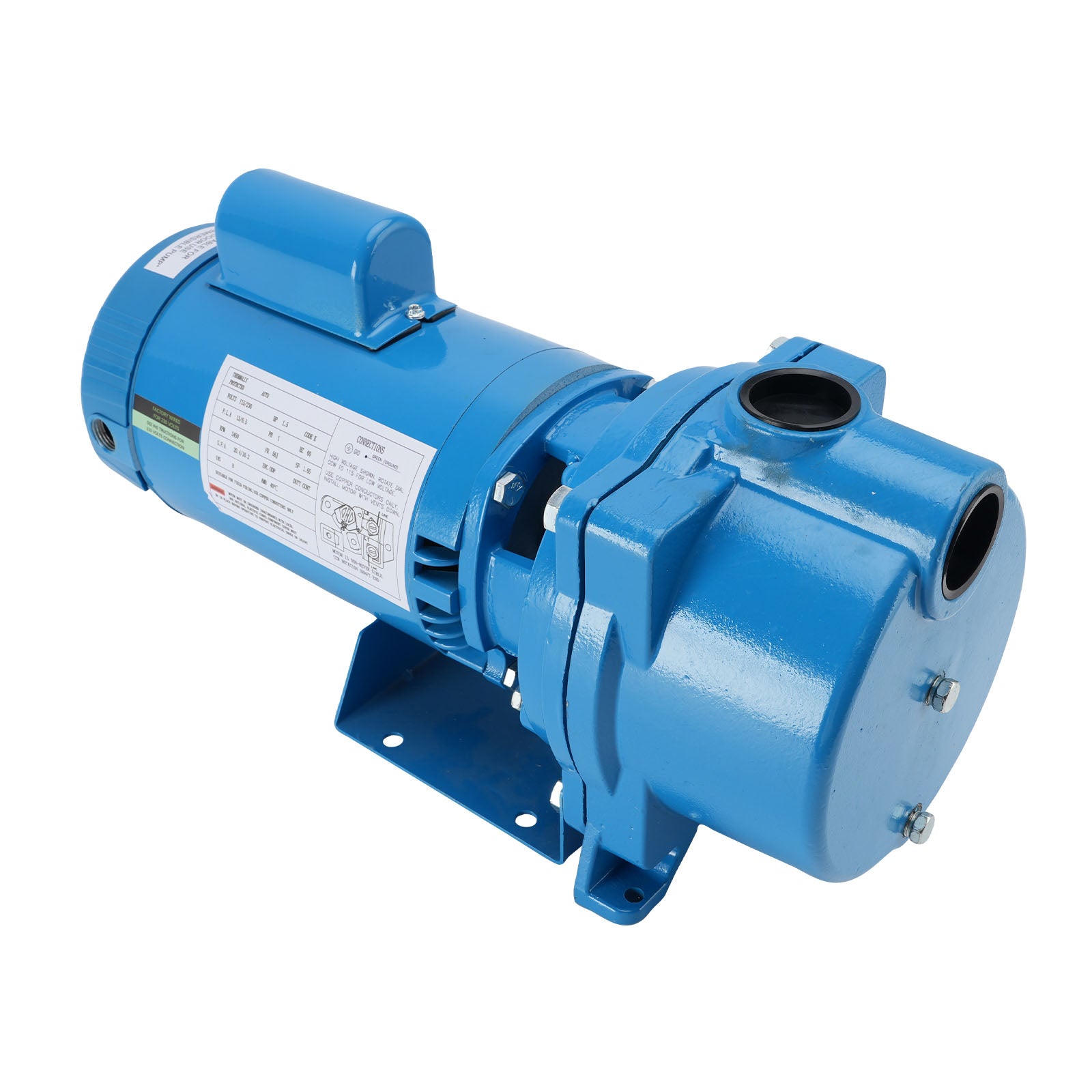 GT15 Self - Priming Centrifugal Pump - 1.5 HP