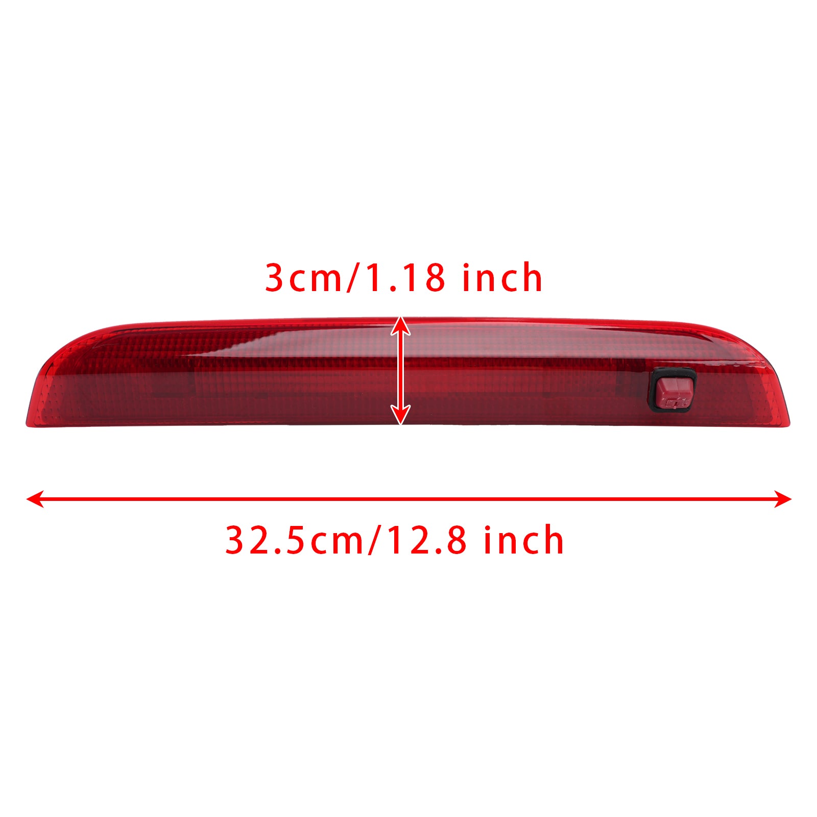 Third Brake Light Auxiliary Brake 1363490 For Ford Fiesta 3 Door MK6 03-2008 Red