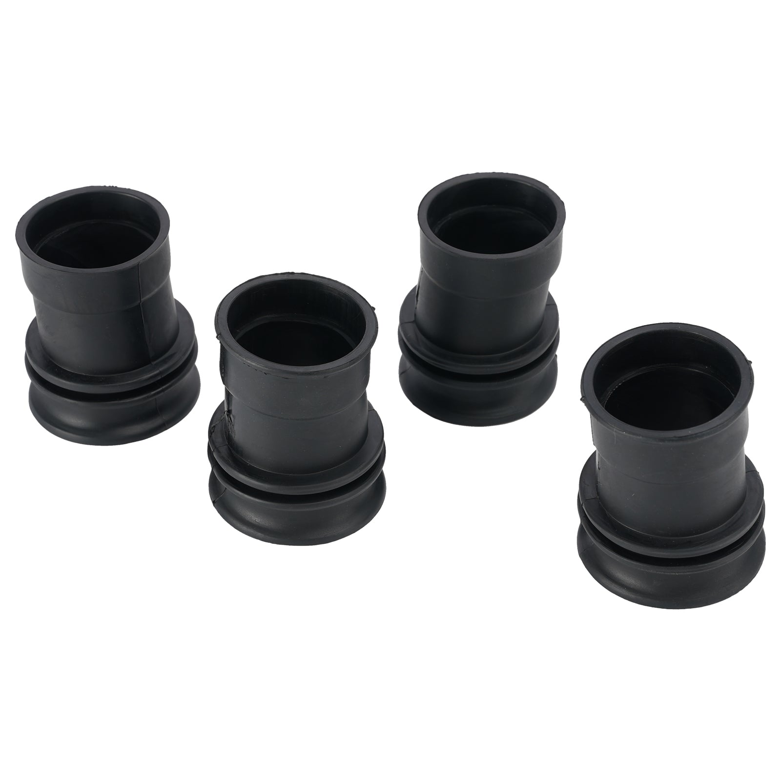 4x Air Box Rubber Adapter Boot Set For Kawasaki KZ900 KZ1000 KZ1000K LTD Z1 Z1R
