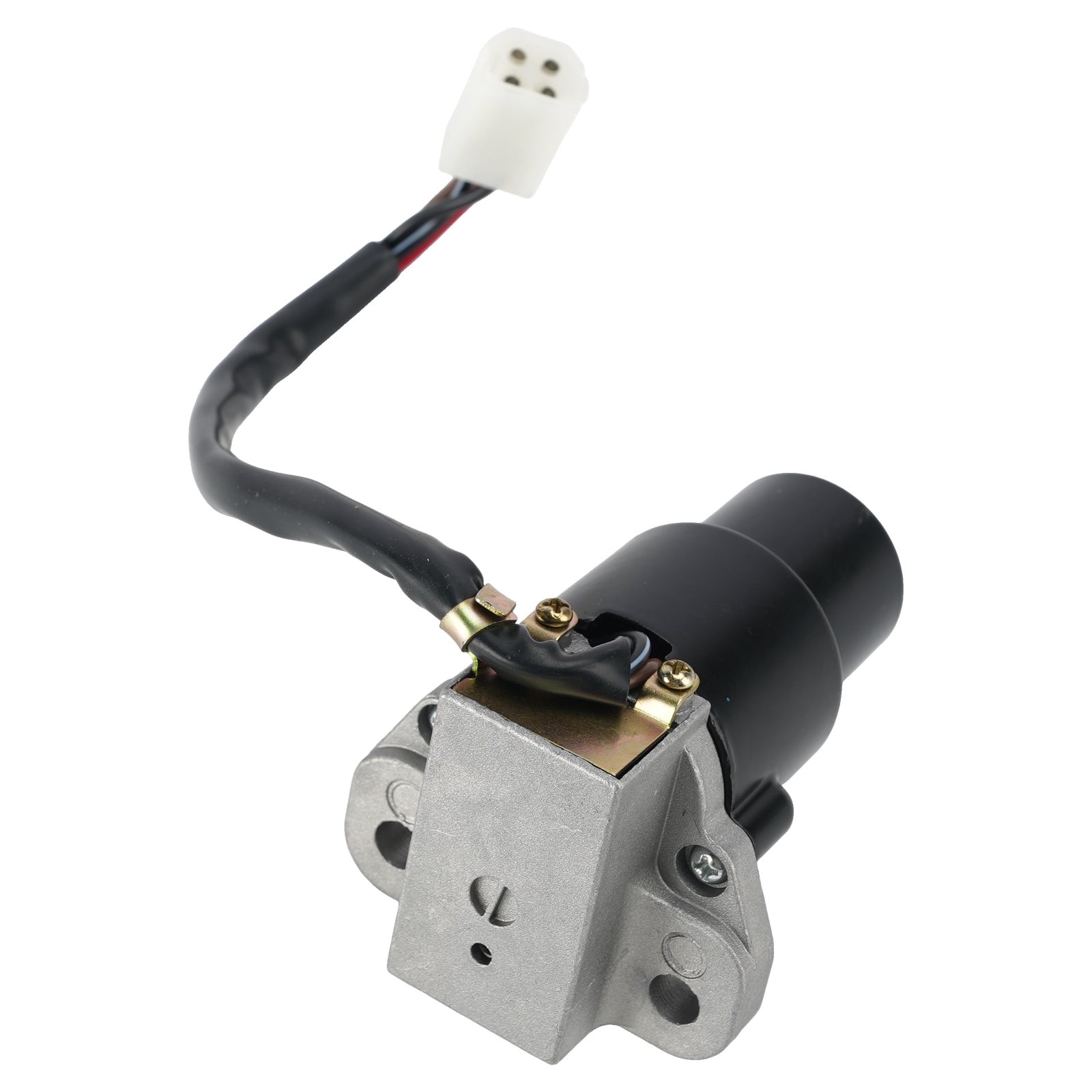 4-Wire Ignition Switch Fuel Cap Lock Set For Yamaha XT250 XT350 1985-1986