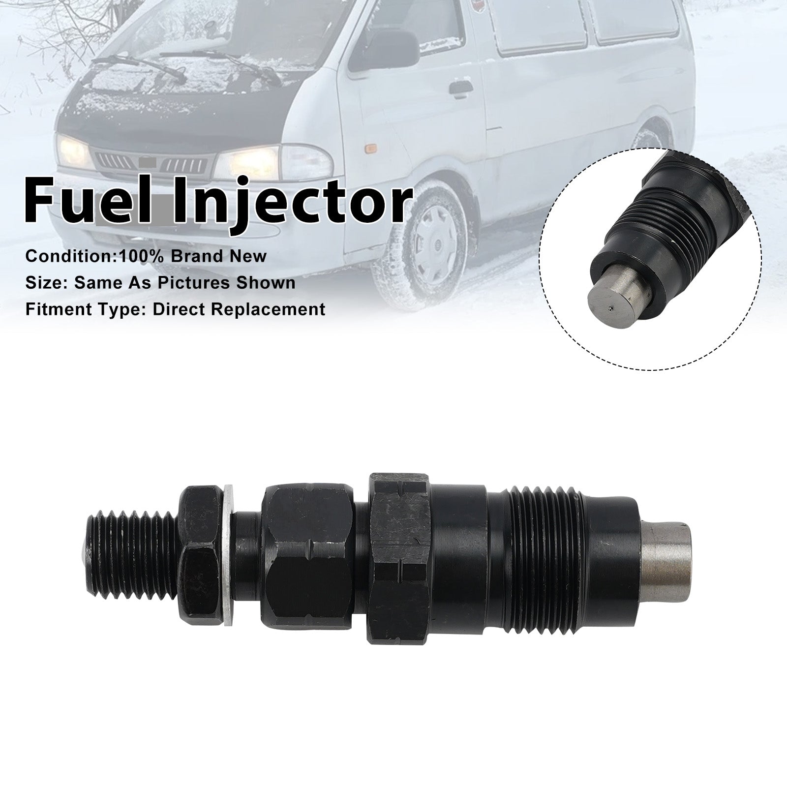 1Pcs Fuel Injector For Kia Pregio TB 2.7D 2002-2006 105078-0140 1050780140