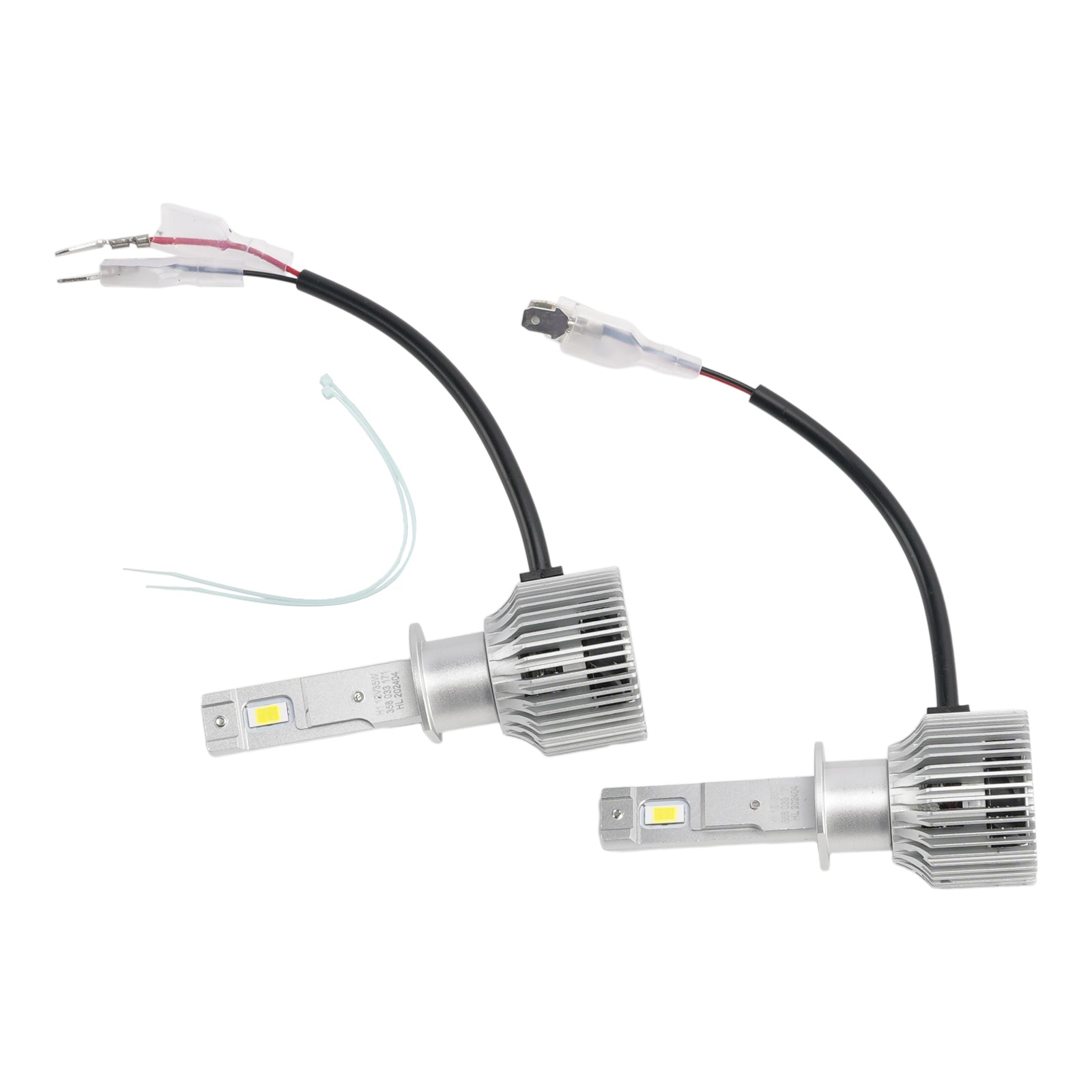 LED Headlight Bulb Kit High Low Beam Lamp H1 12V 35W 6500K 2500LM For HELLA