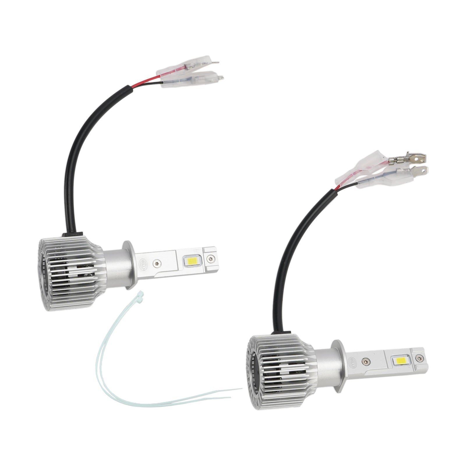 LED Headlight Bulb Kit High Low Beam Lamp H1 12V 35W 6500K 2500LM For HELLA