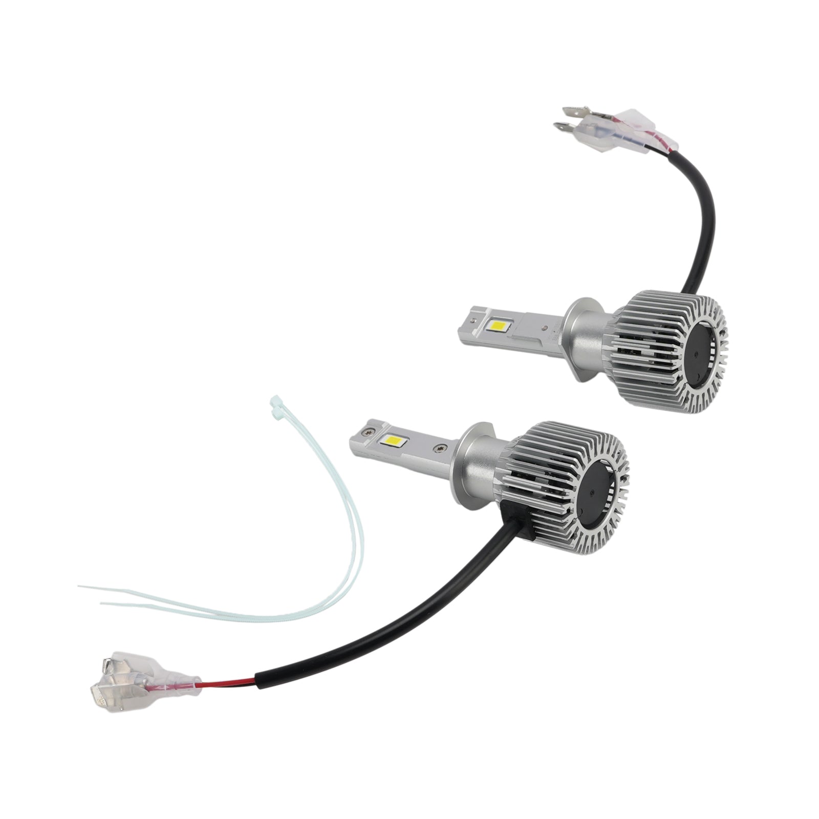LED Headlight Bulb Kit High Low Beam Lamp H1 12V 35W 6500K 2500LM For HELLA