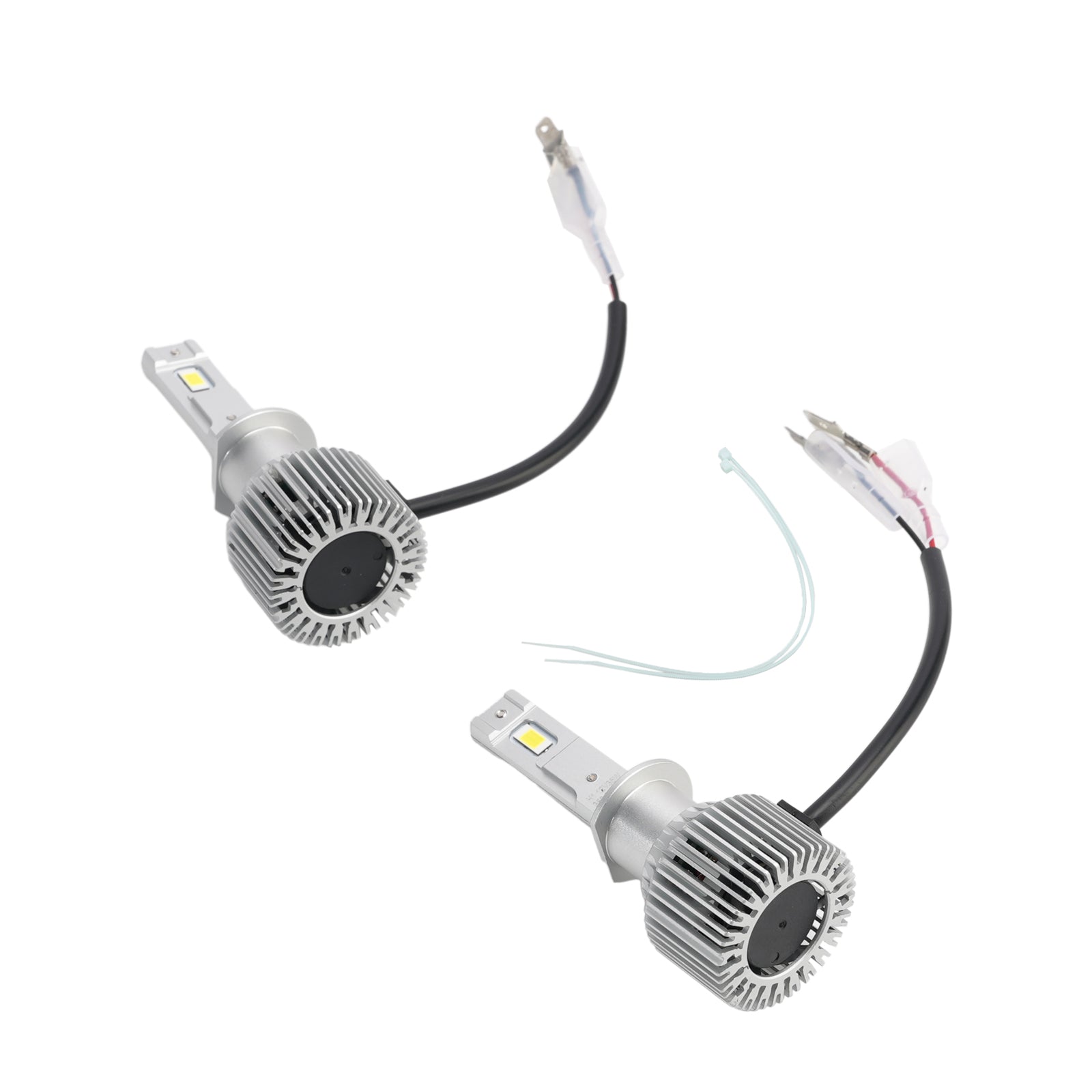 LED Headlight Bulb Kit High Low Beam Lamp H1 12V 35W 6500K 2500LM For HELLA