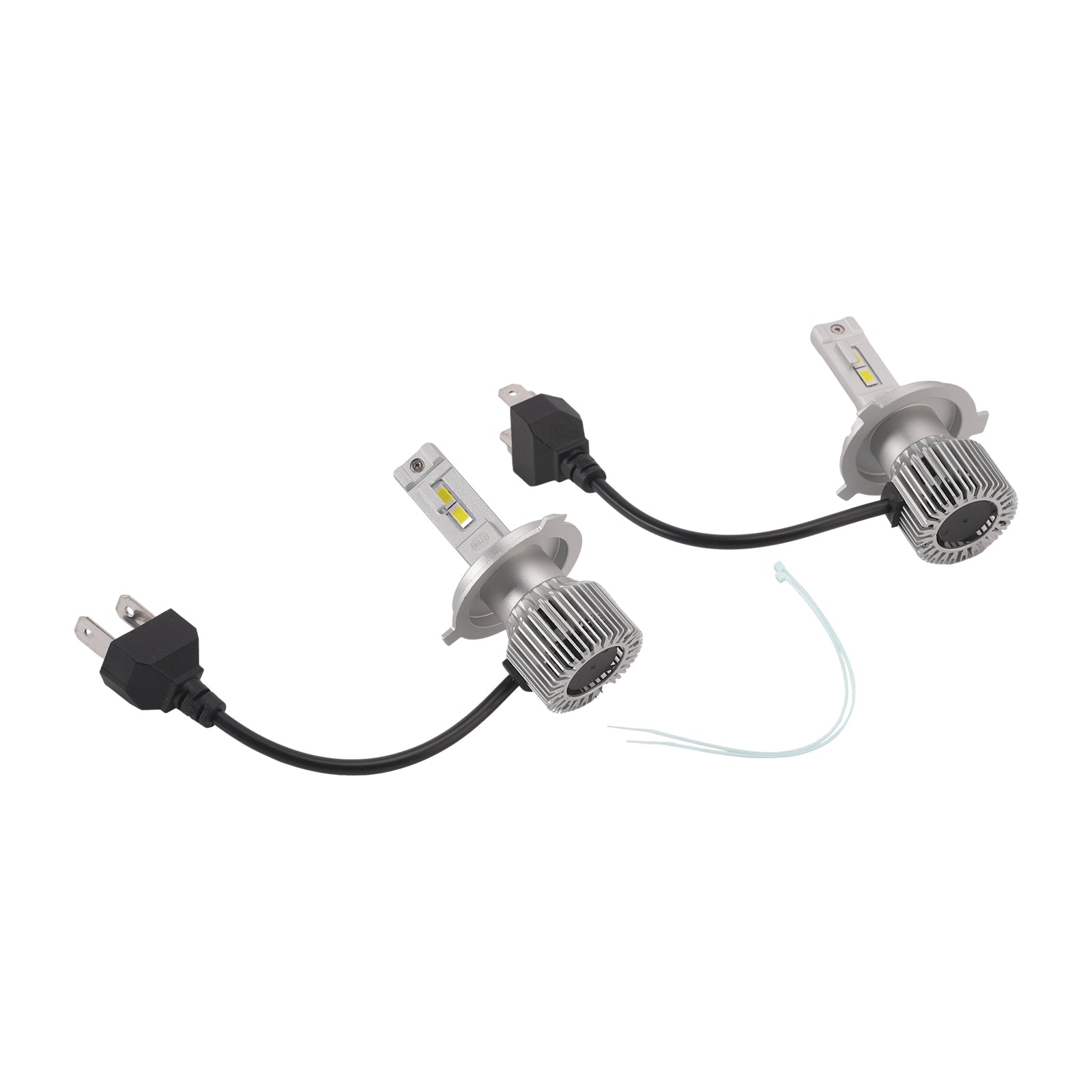 LED Headlight Bulb Kit High Low Beam Lamp H4 12V 35W 6500K 2500LM For HELLA