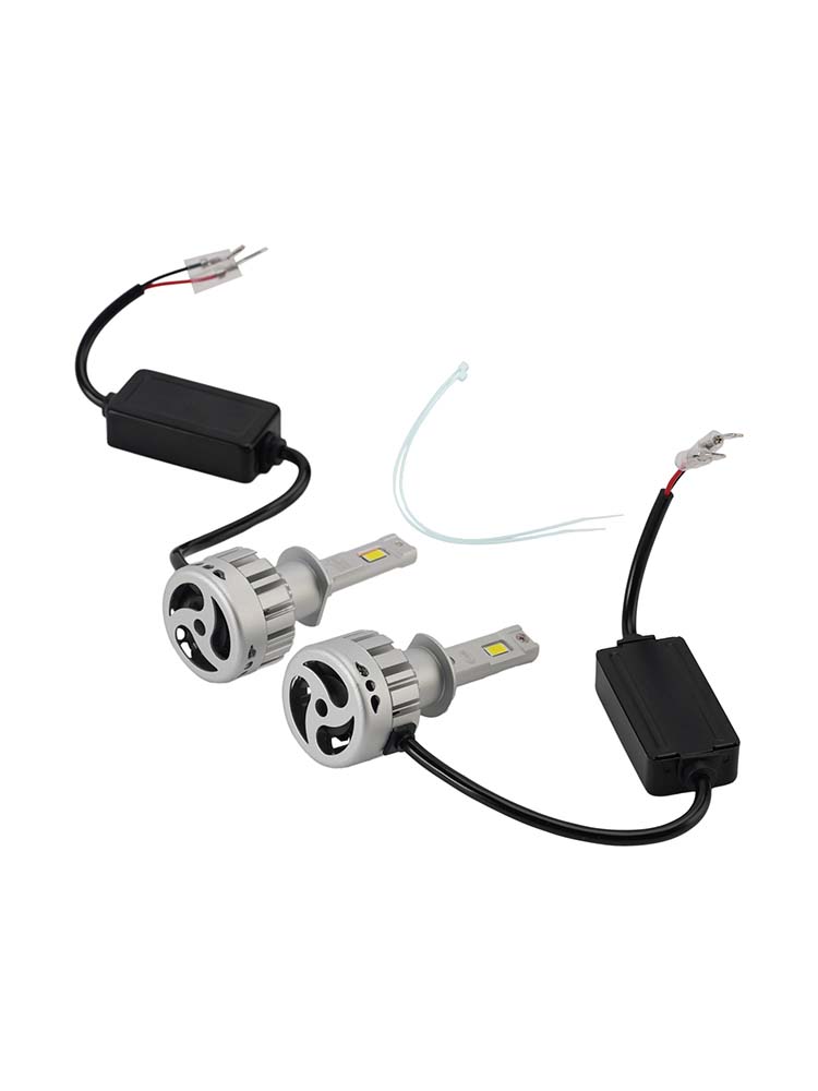 LED Headlight Bulb Kit High Low Beam Lamp H1 12V 55W 6500K 4000LM For HELLA