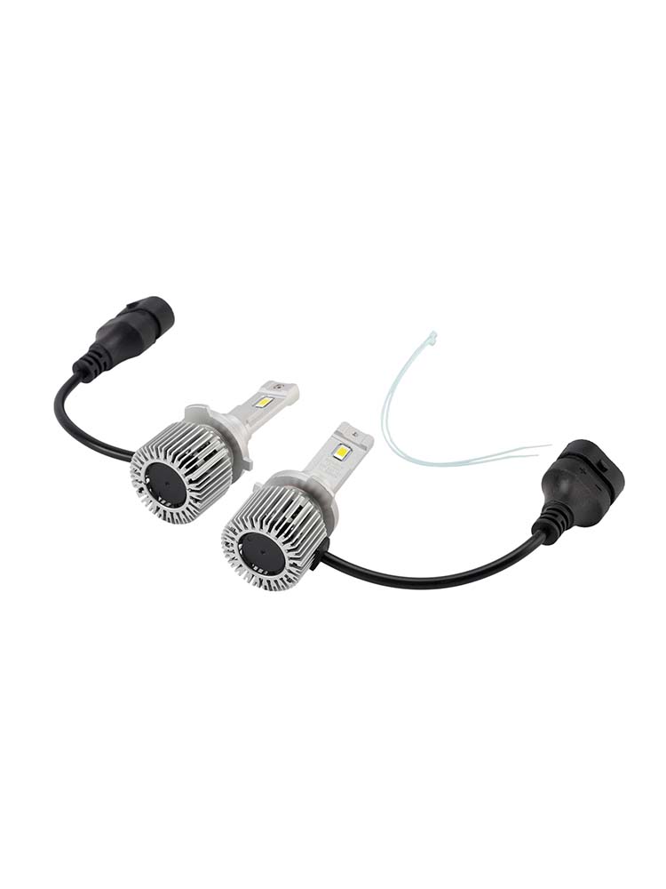 LED Headlight Bulb Kit Hi/Low Beam HIR2 9012 12V 35W 6500K 2500LM For HELLA