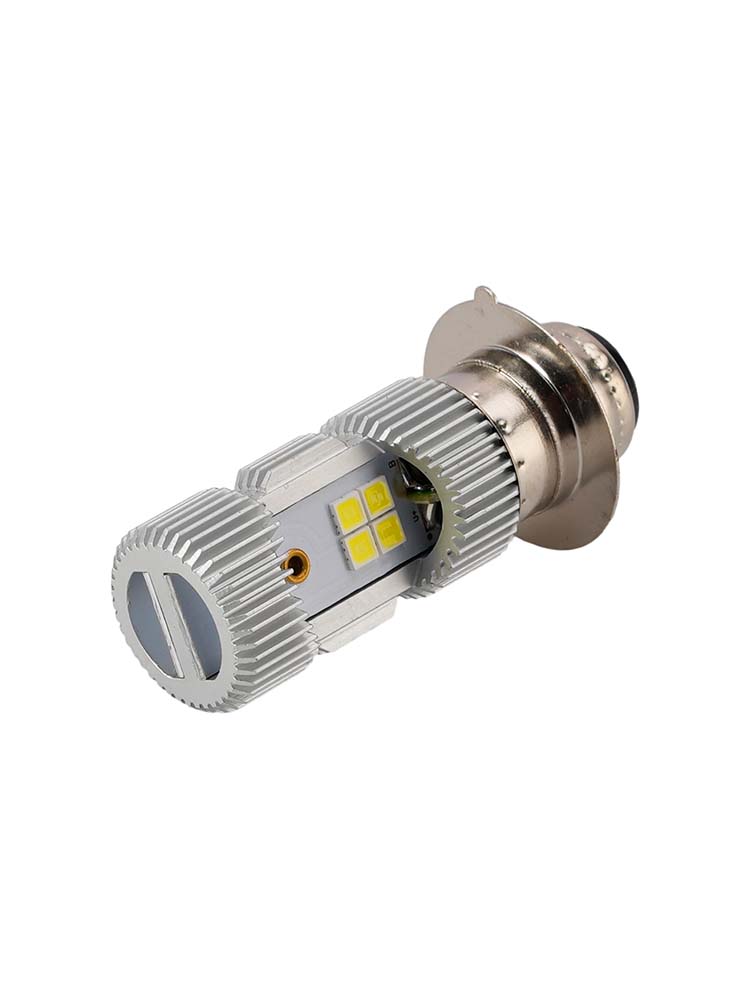 Motorcycle LED Headlight Bulb High Low Beam Lamp M5 12V 6W 6500K For HELLA