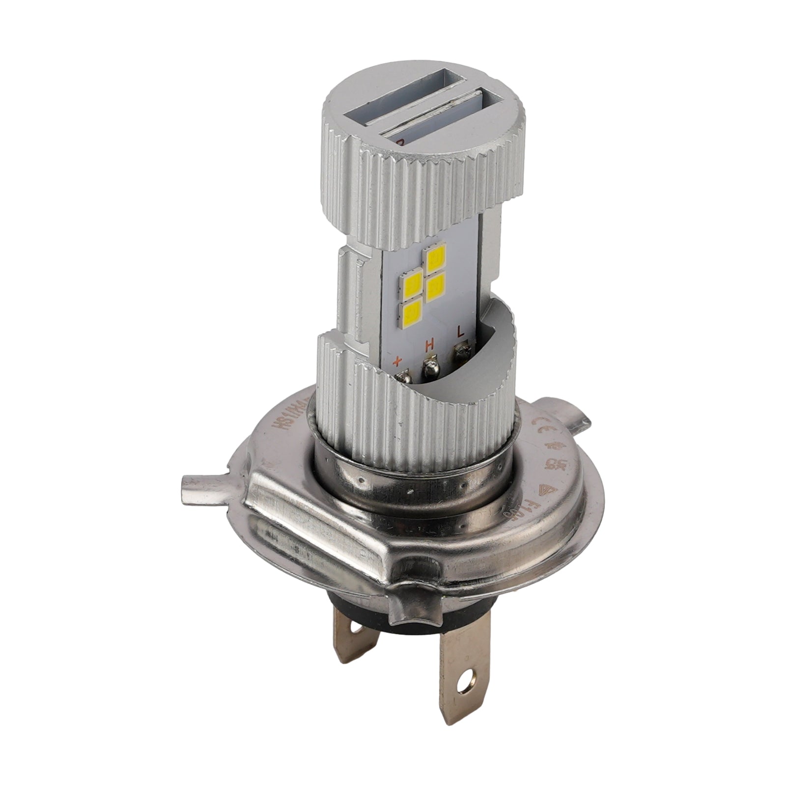 Motorcycle LED Headlight Bulb High Low Beam Lamp HS1 12V 9W 6500K For HELLA