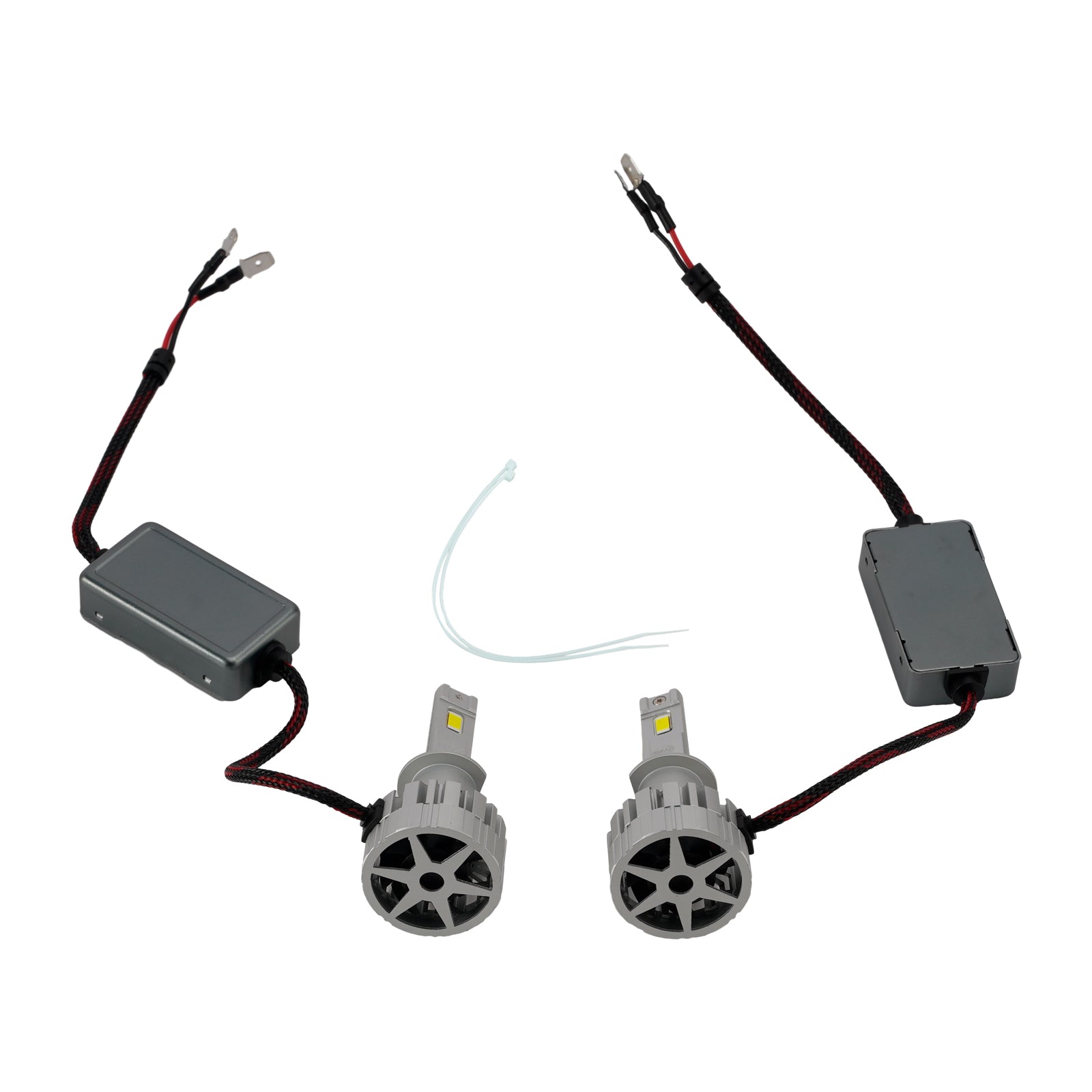 LED Headlight Bulb Kit High Low Beam Lamp H1 12V 75W 6500K For HELLA