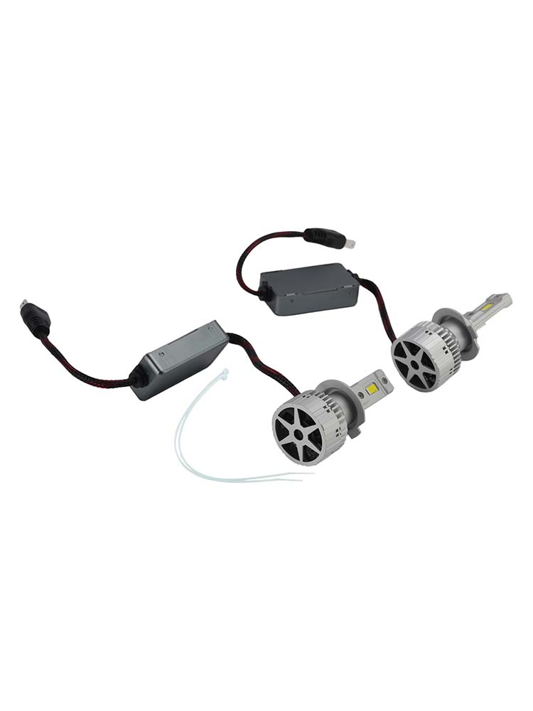 LED Headlight Bulb Kit High Low Beam Lamp H7 12V 75W 6500K For HELLA