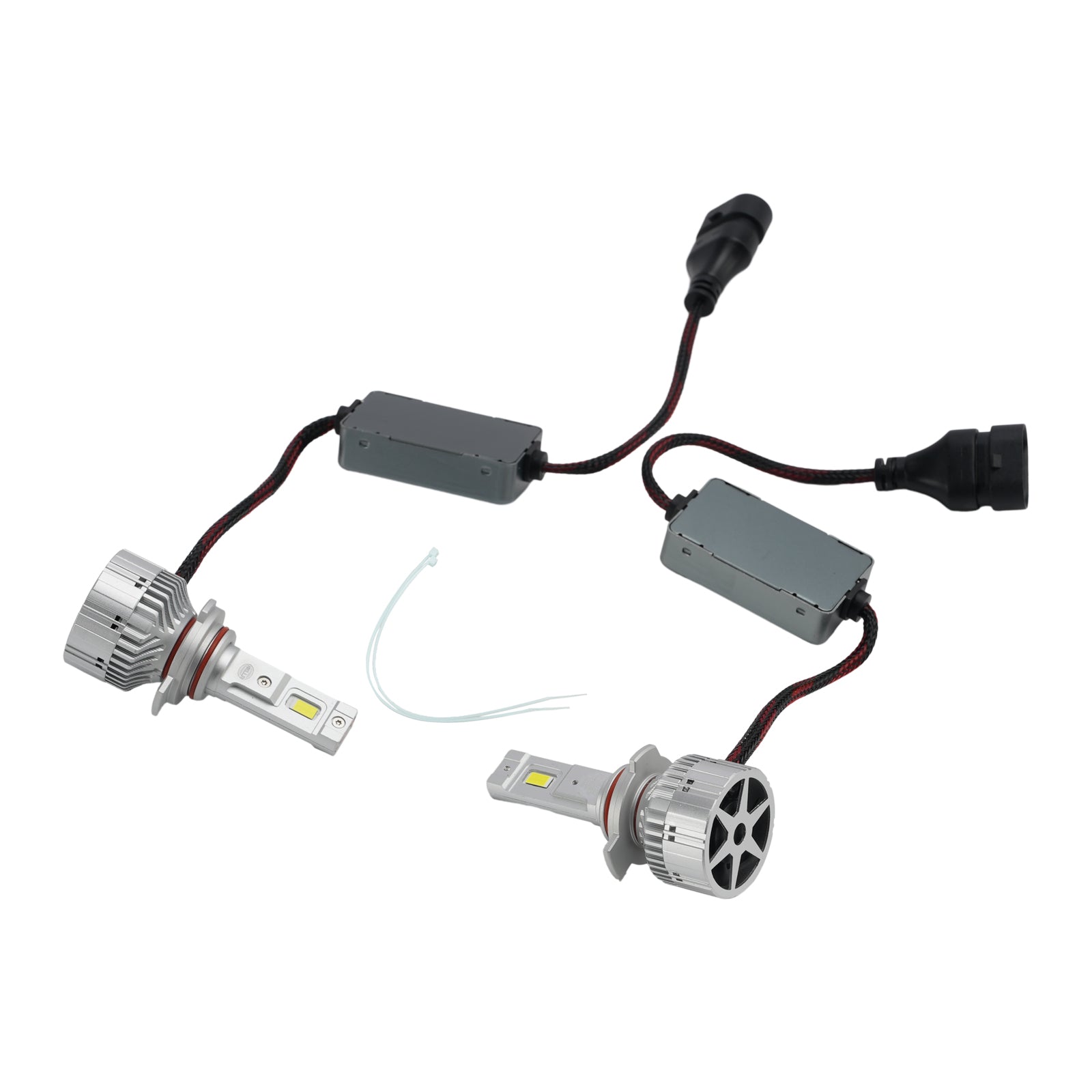 LED Headlight Bulb Kit High Low Beam Lamp HIR2 9012 12V 75W 6500K For HELLA