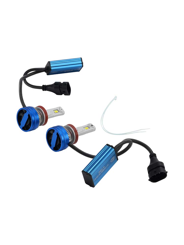 LED Headlight Bulb Kit High Low Beam Lamp H11 24V 65W 6500K For HELLA