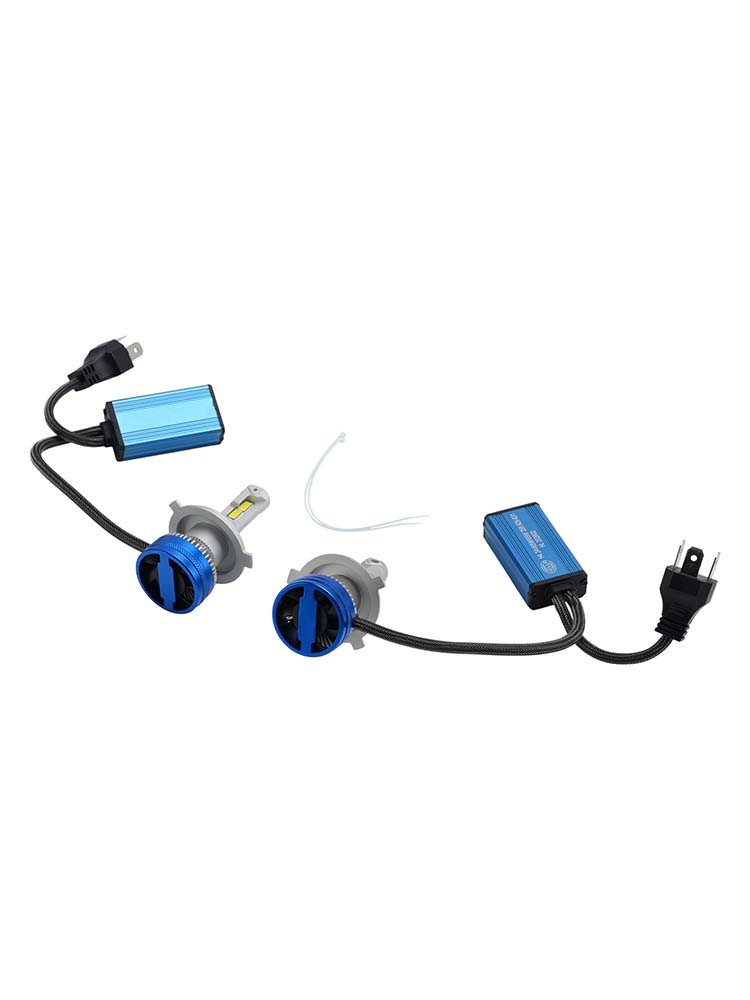 LED Headlight Bulb Kit High Low Beam Lamp H4 24V 65W 6500K For HELLA