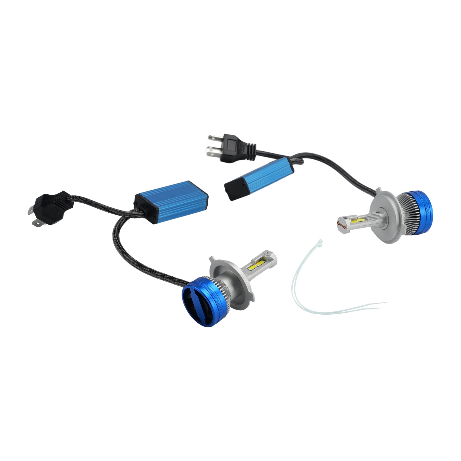 LED Headlight Bulb Kit High Low Beam Lamp H4 24V 65W 6500K For HELLA